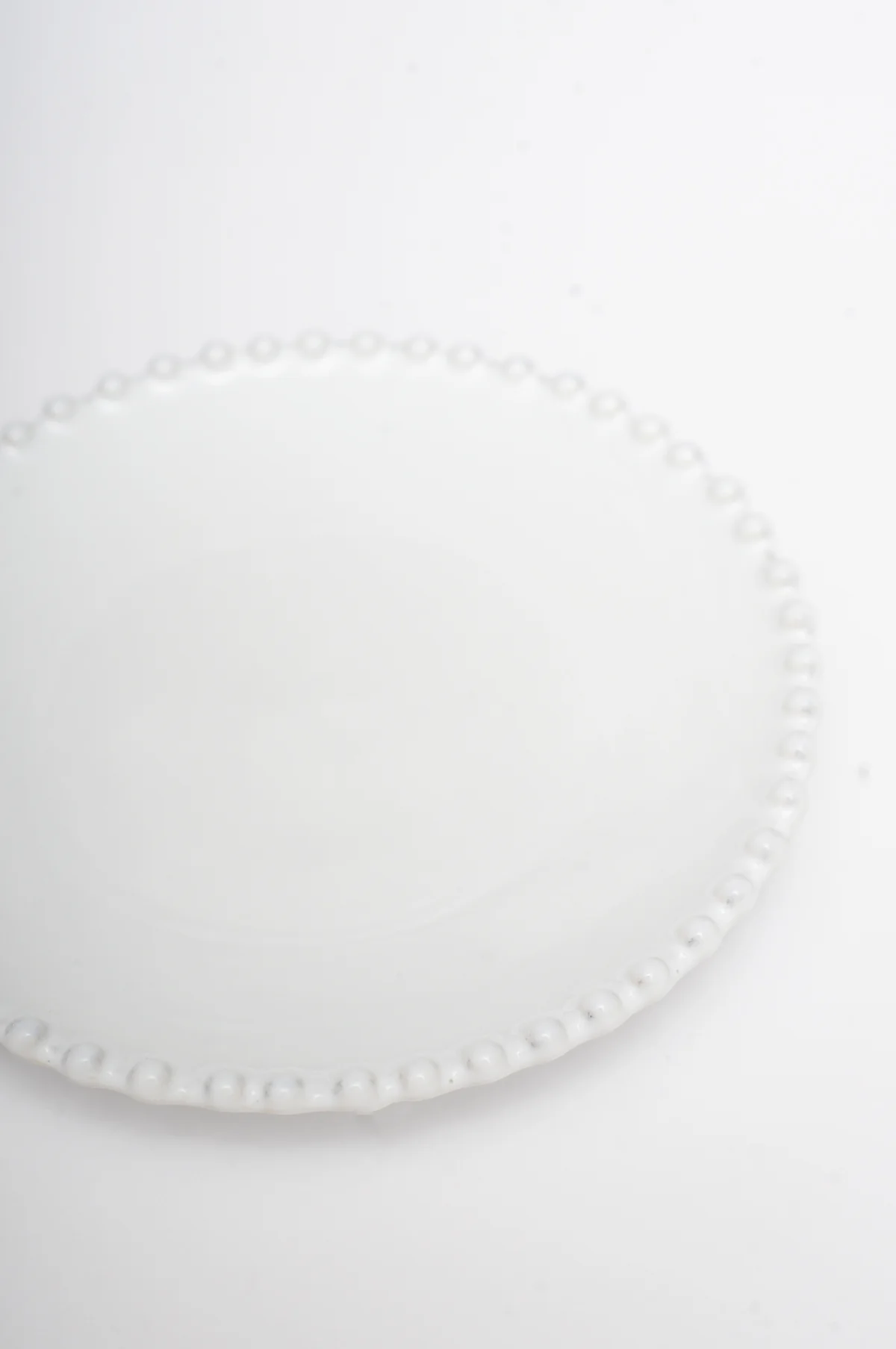 Pearl White Bread Plate - Image 3