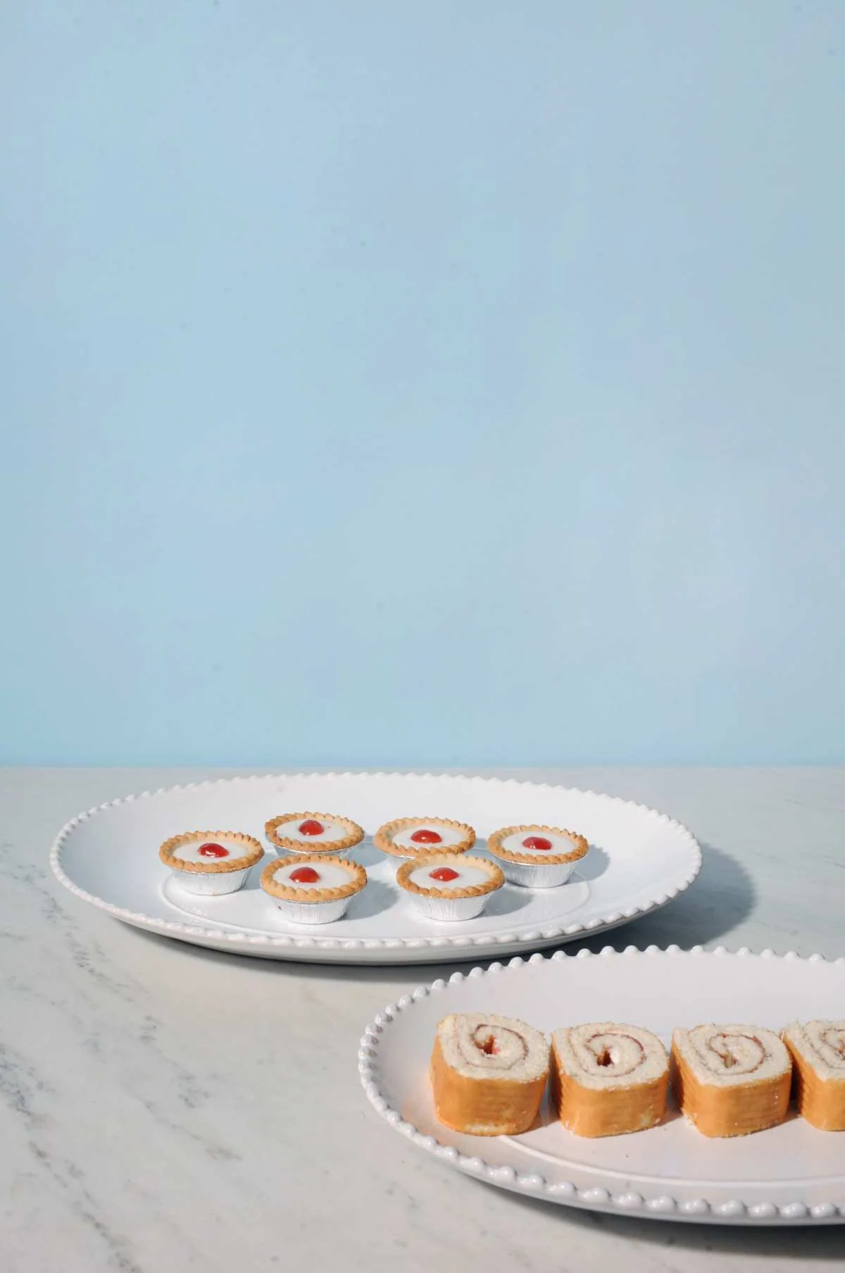 Pearl White Oval Platter Large - Image 4