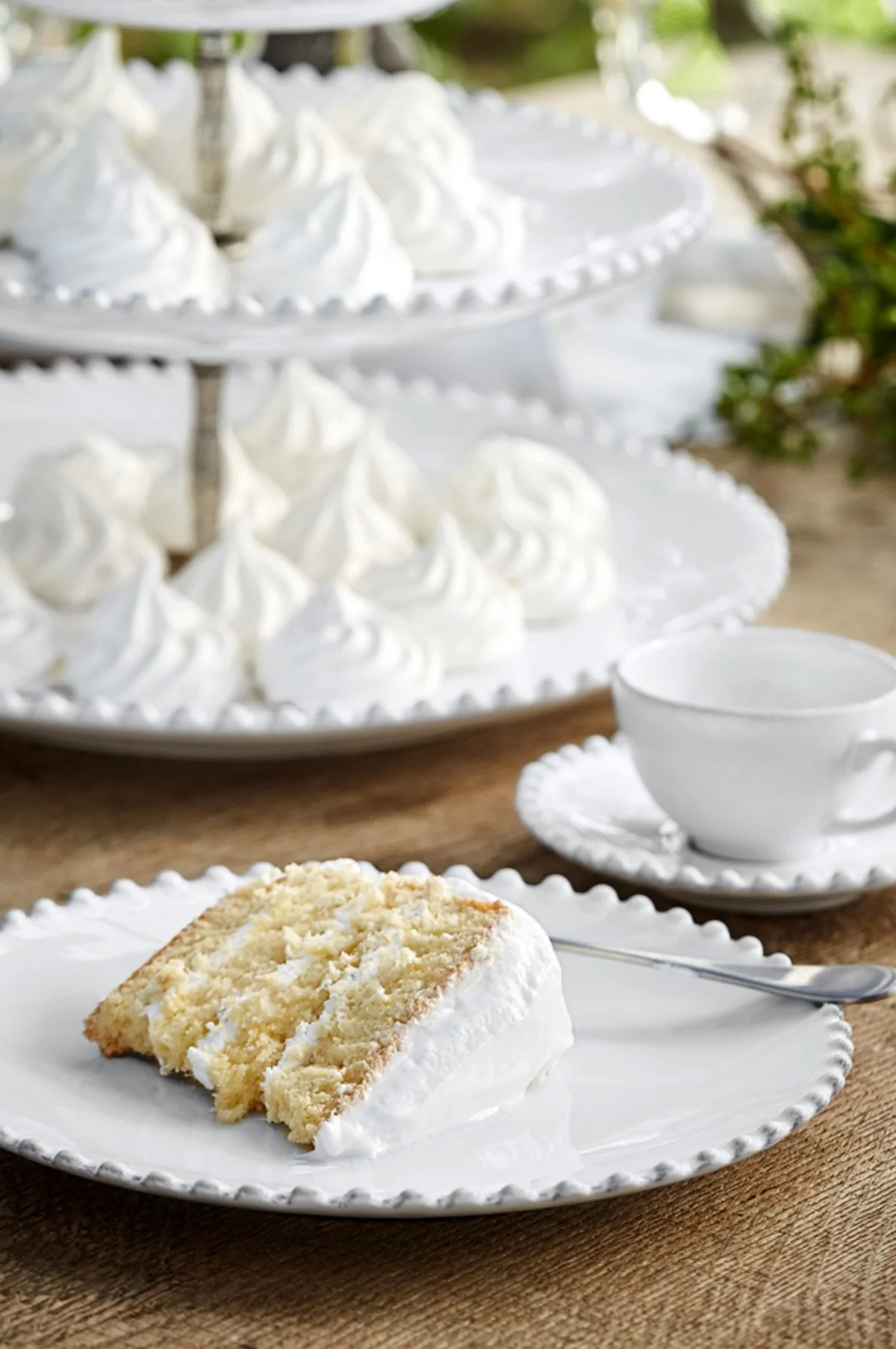 Pearl White Salad Plate - Image 3