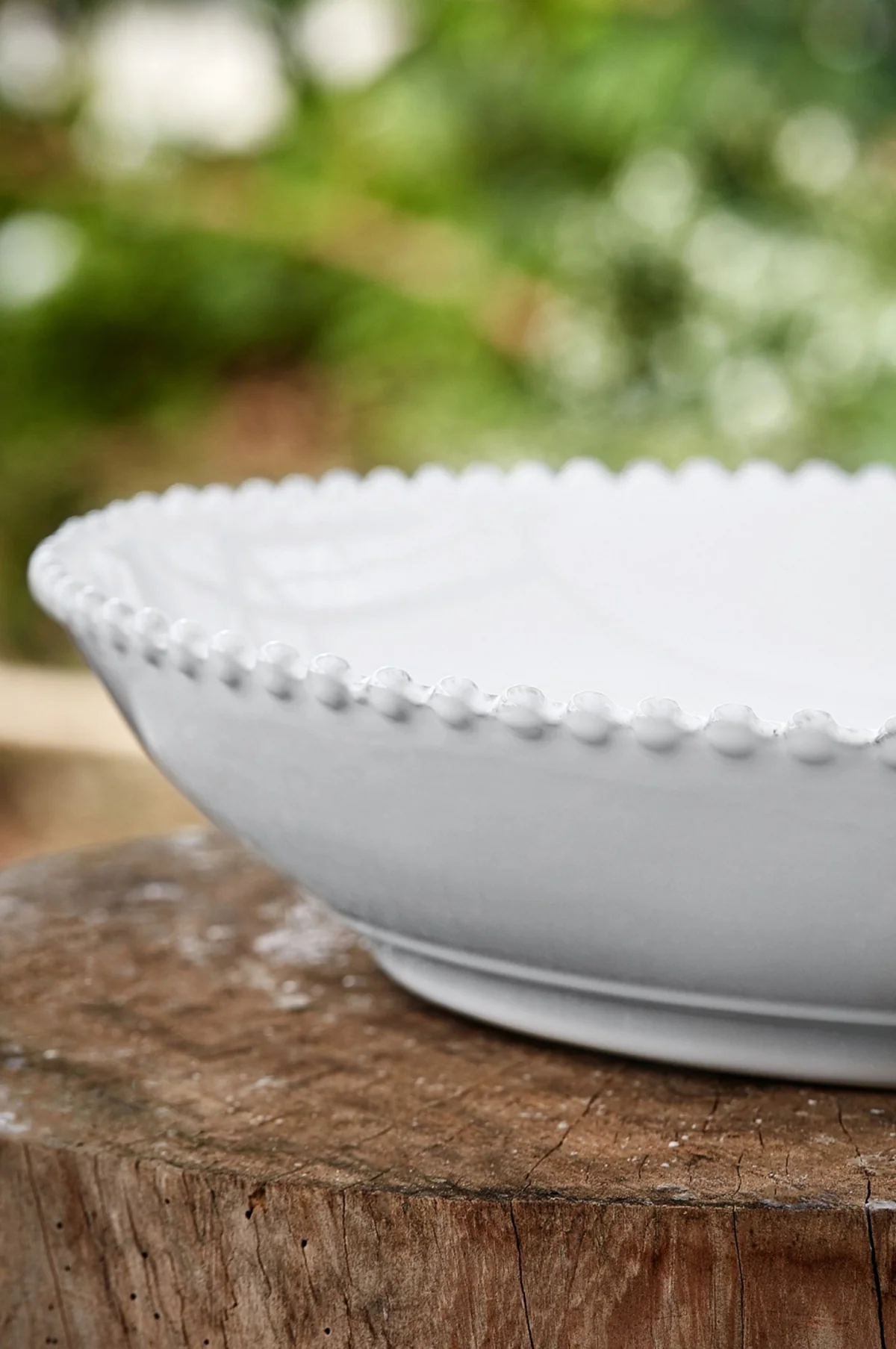 Pearl White Serving Bowl - Image 3