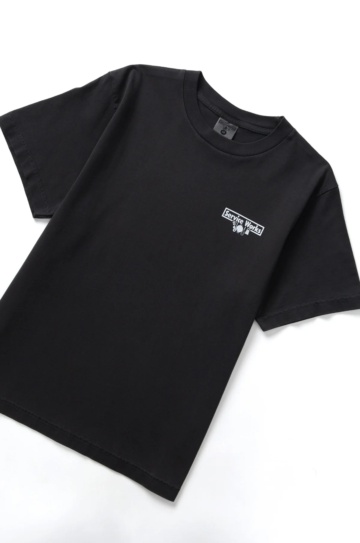 Pigment Dyed Trademark Tee Black - Image 2