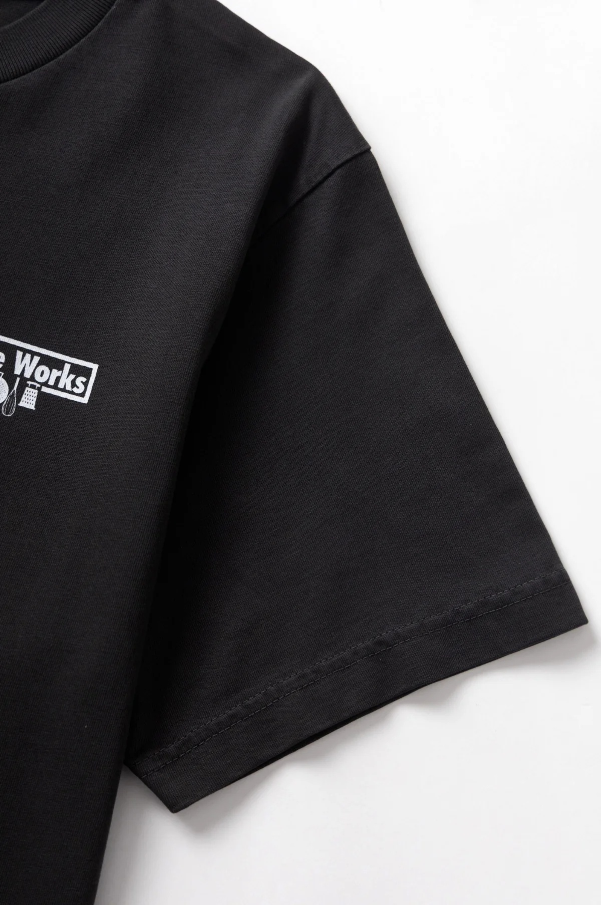 Pigment Dyed Trademark Tee Black - Image 3