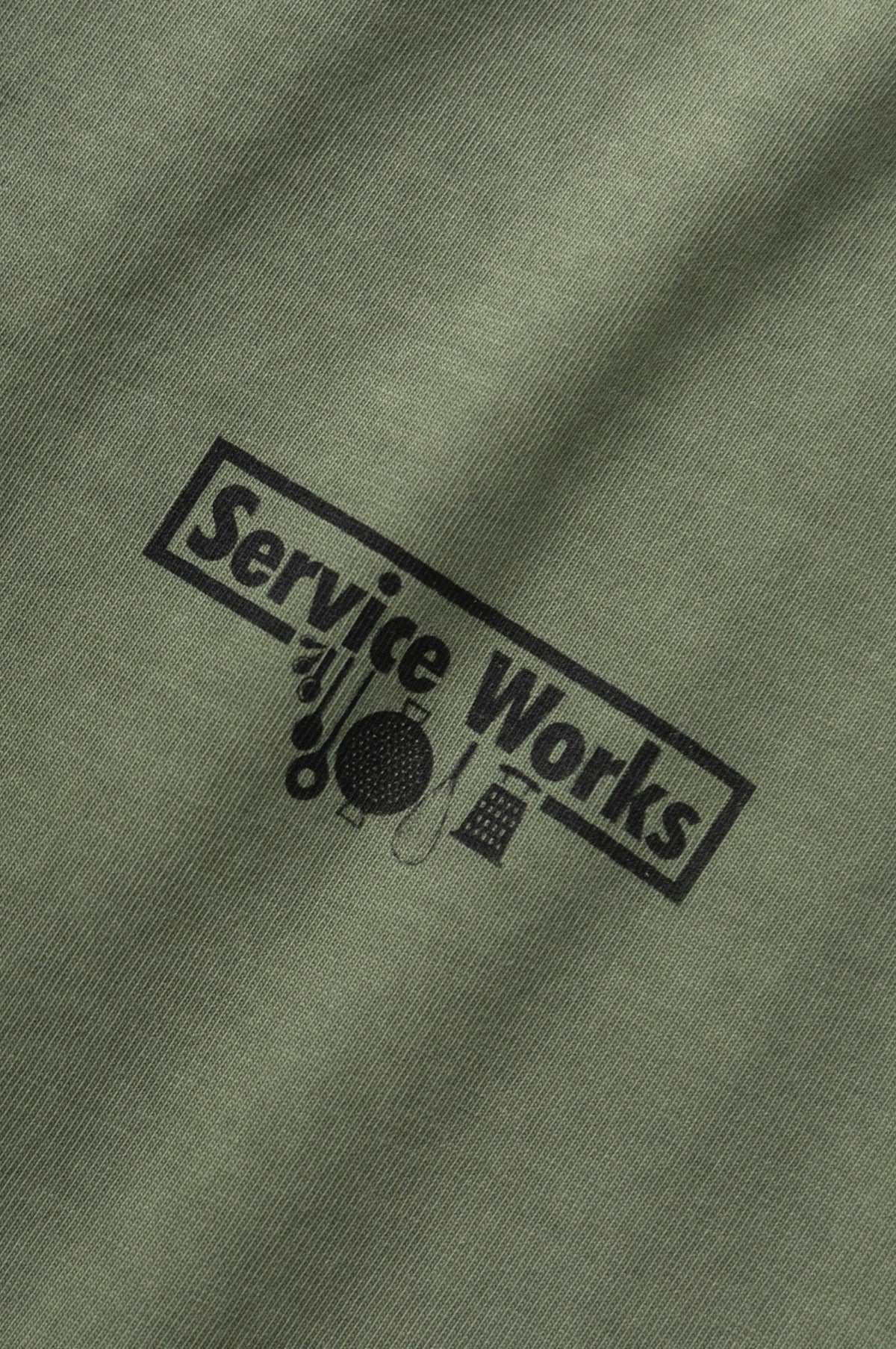 Pigment Dyed Trademark Tee Olive - Image 4
