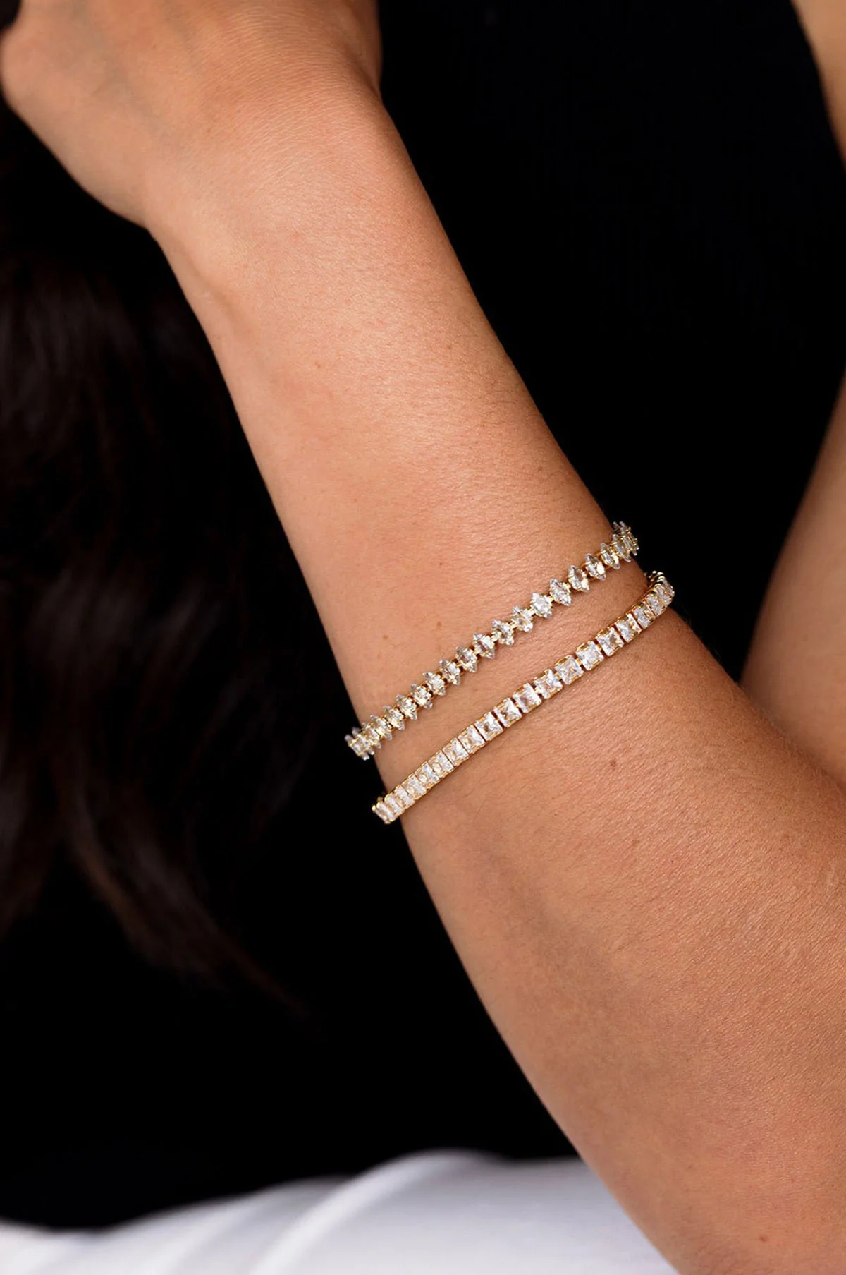 Pippa Gold Bracelets (Set of 2) - Image 2