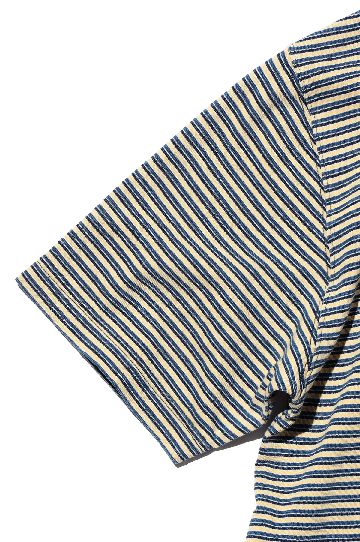 Pocket Tee Indigo Stripe Off White - Image 3