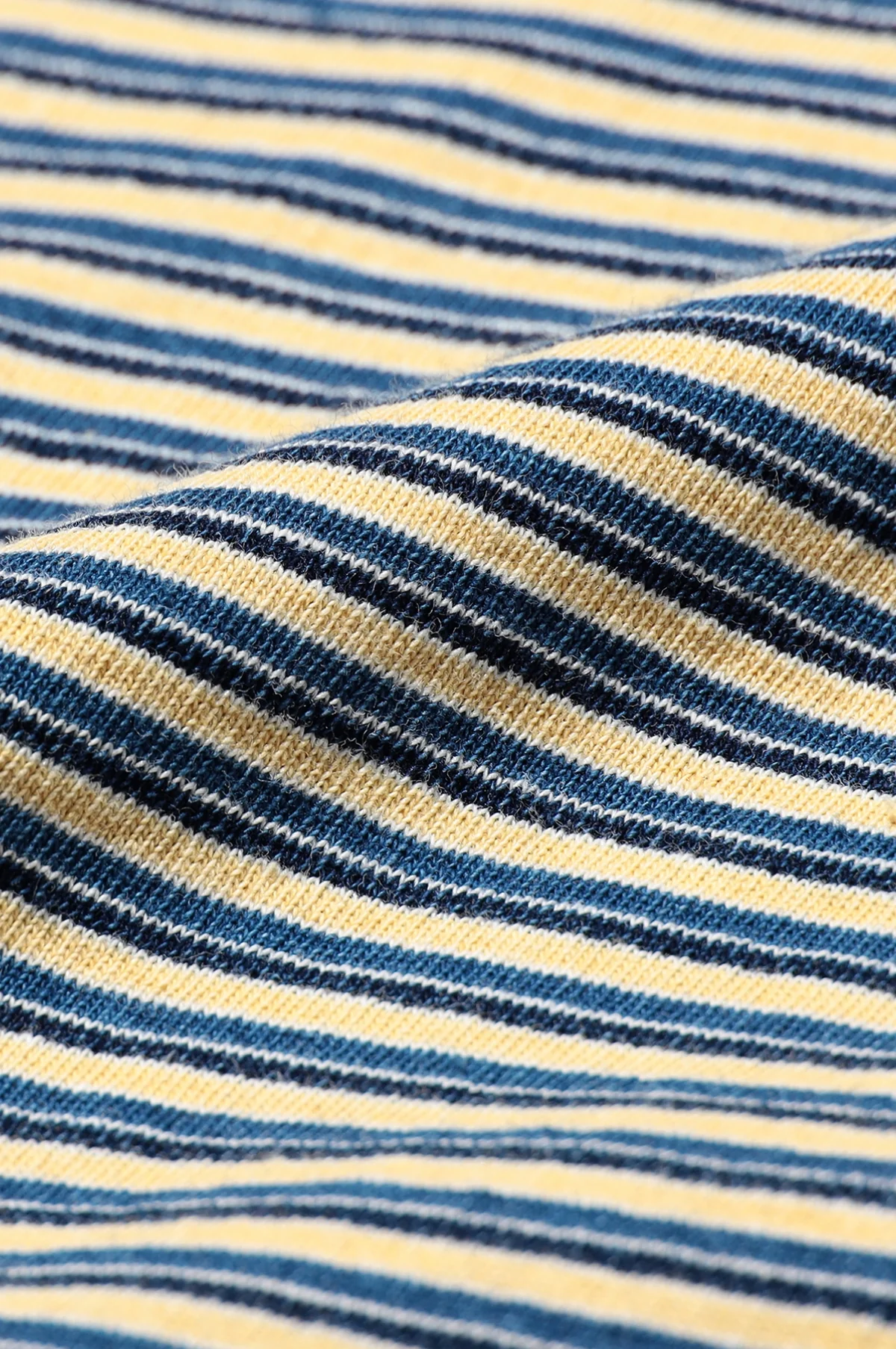 Pocket Tee Indigo Stripe Off White - Image 6