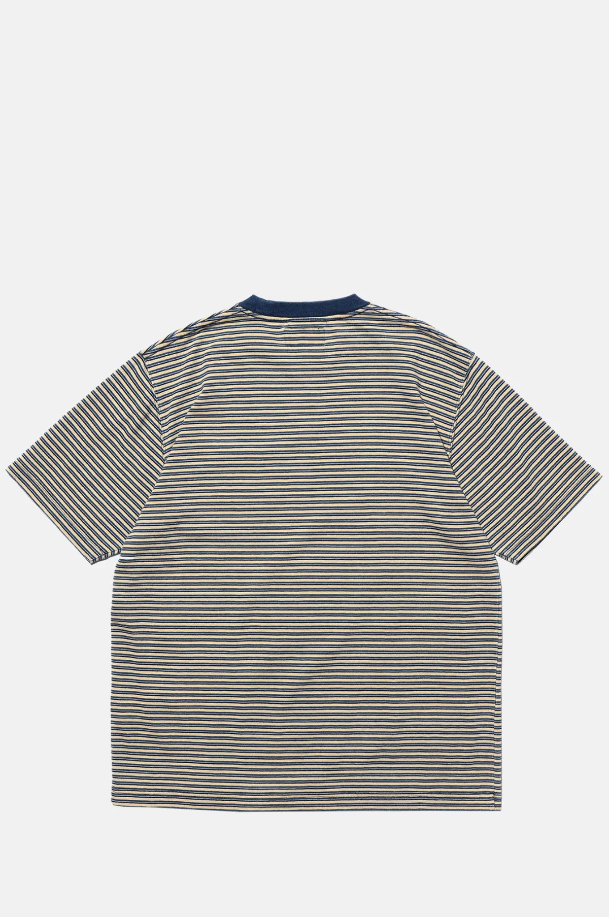 Pocket Tee Indigo Stripe Off White - Image 7