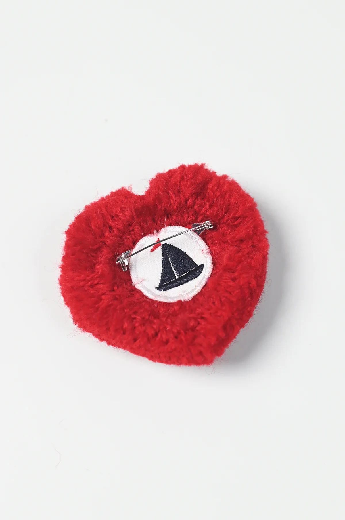Pompon Heart Red - Image 2