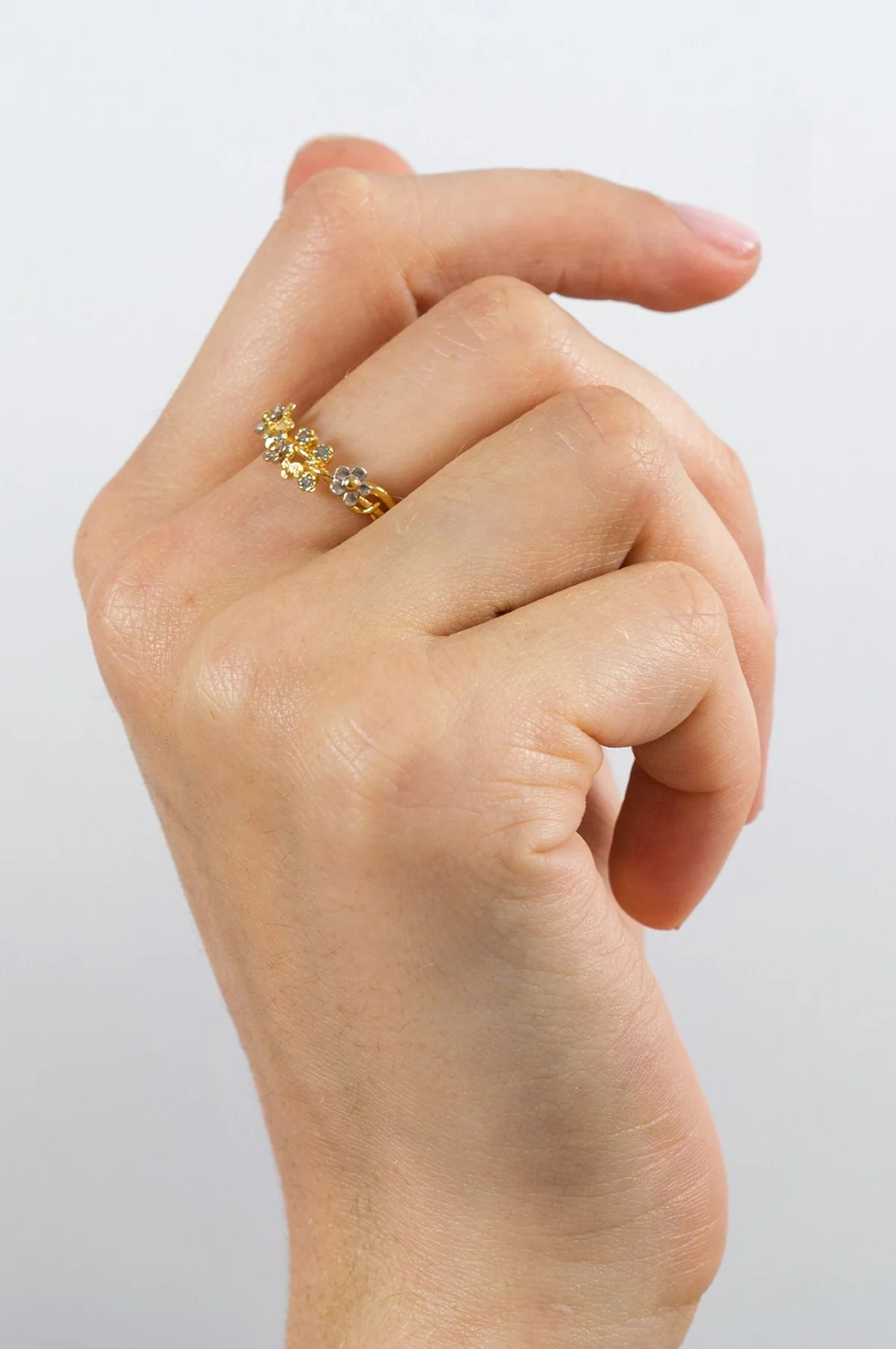 Posy Twist Ring - Image 3