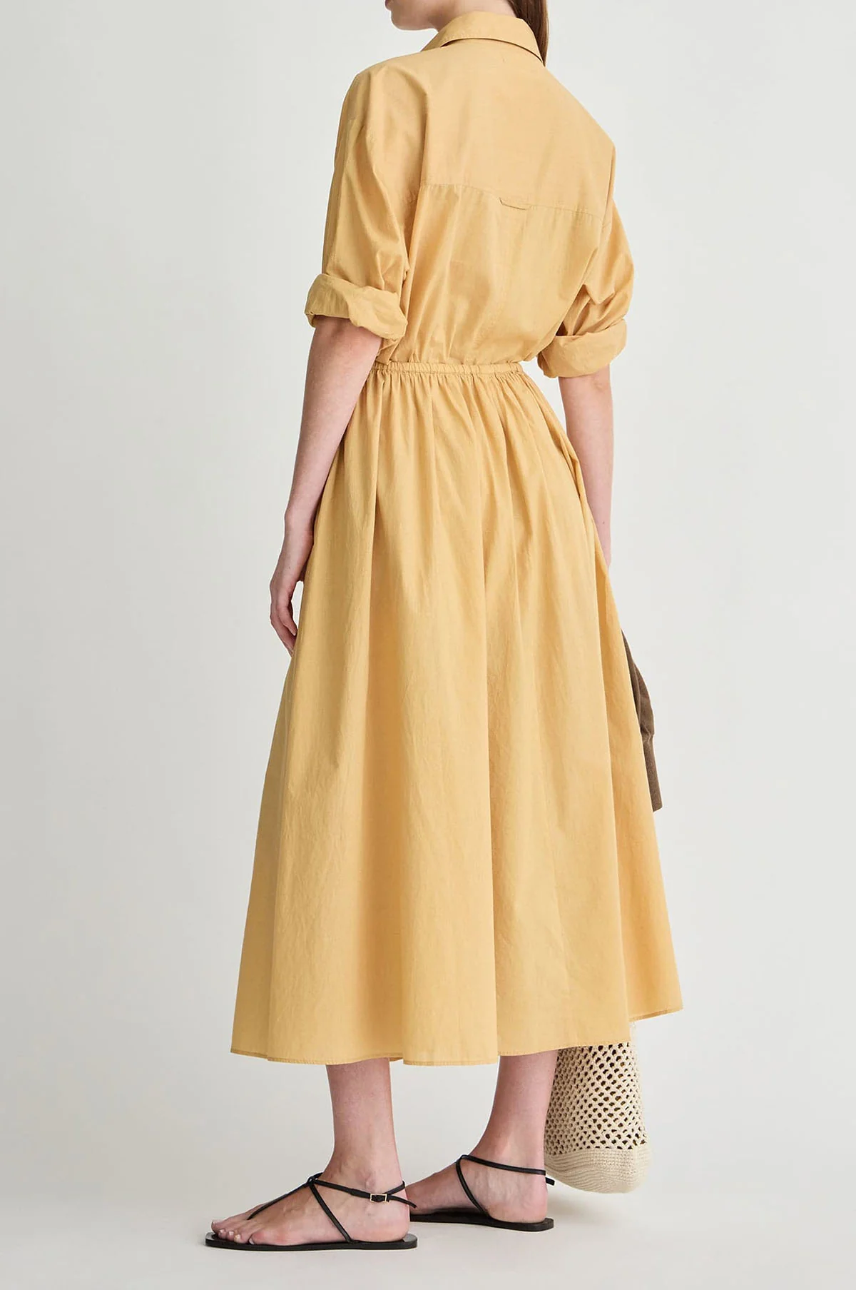 Priska Shirt Dress Sun Butter - Image 4