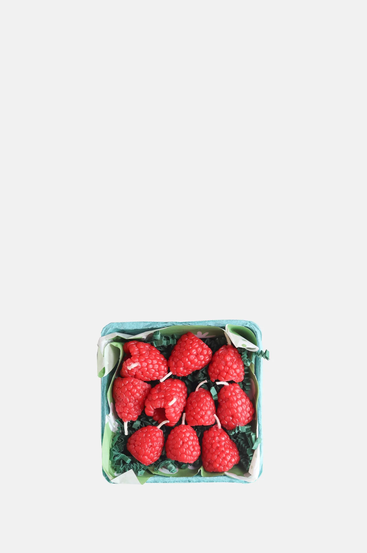 Raspberry Birthday Candles