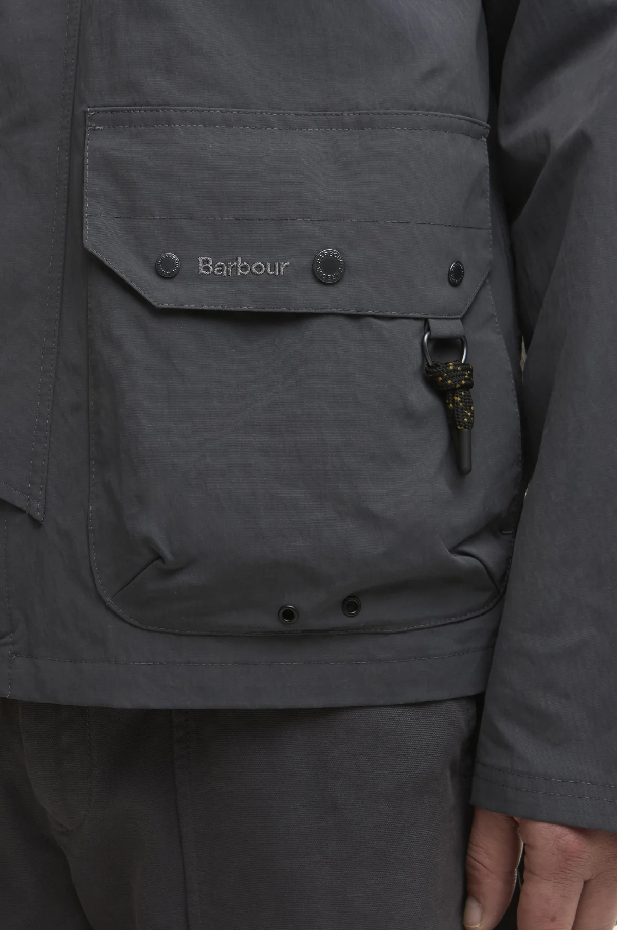Re-Engineered Casual Chore Jacket Asphalt - Image 6