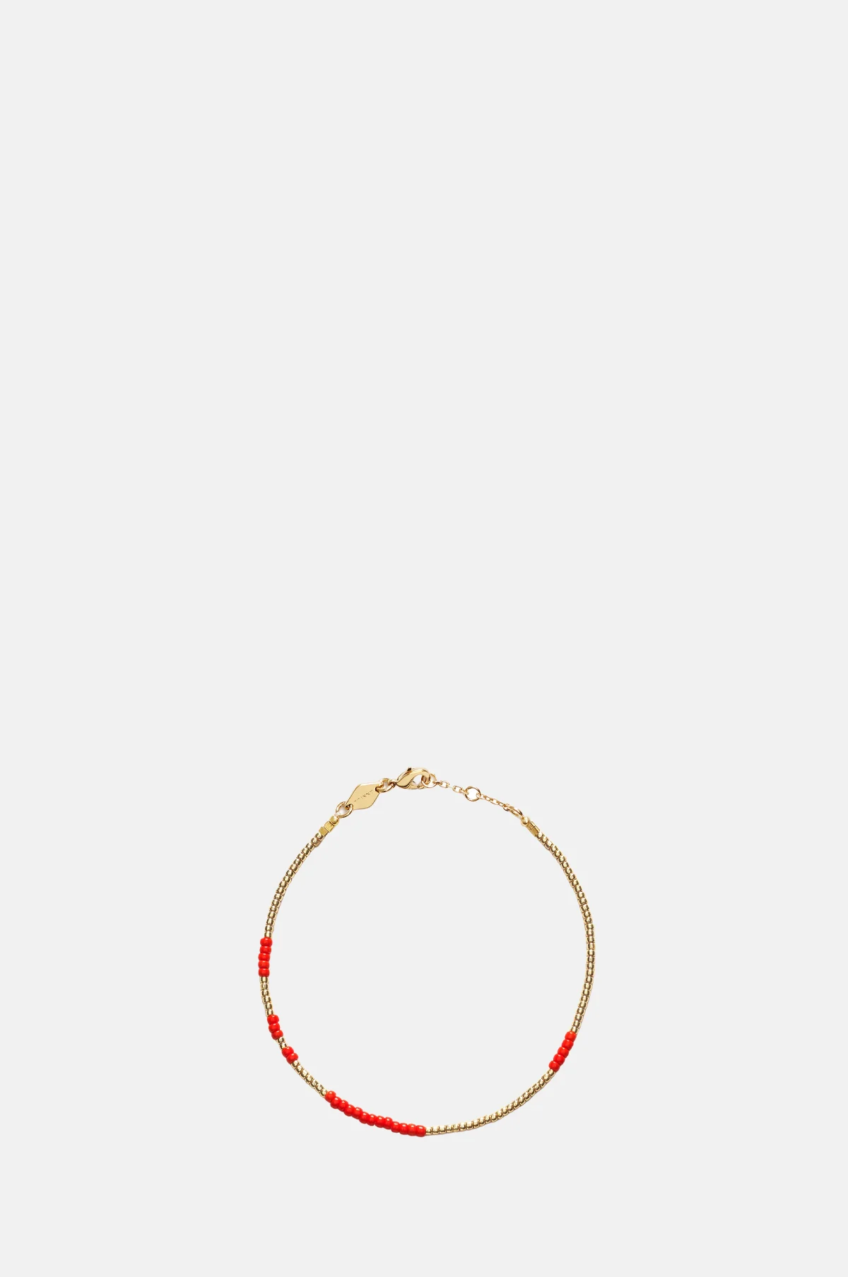 Red Asymmetric Bracelet