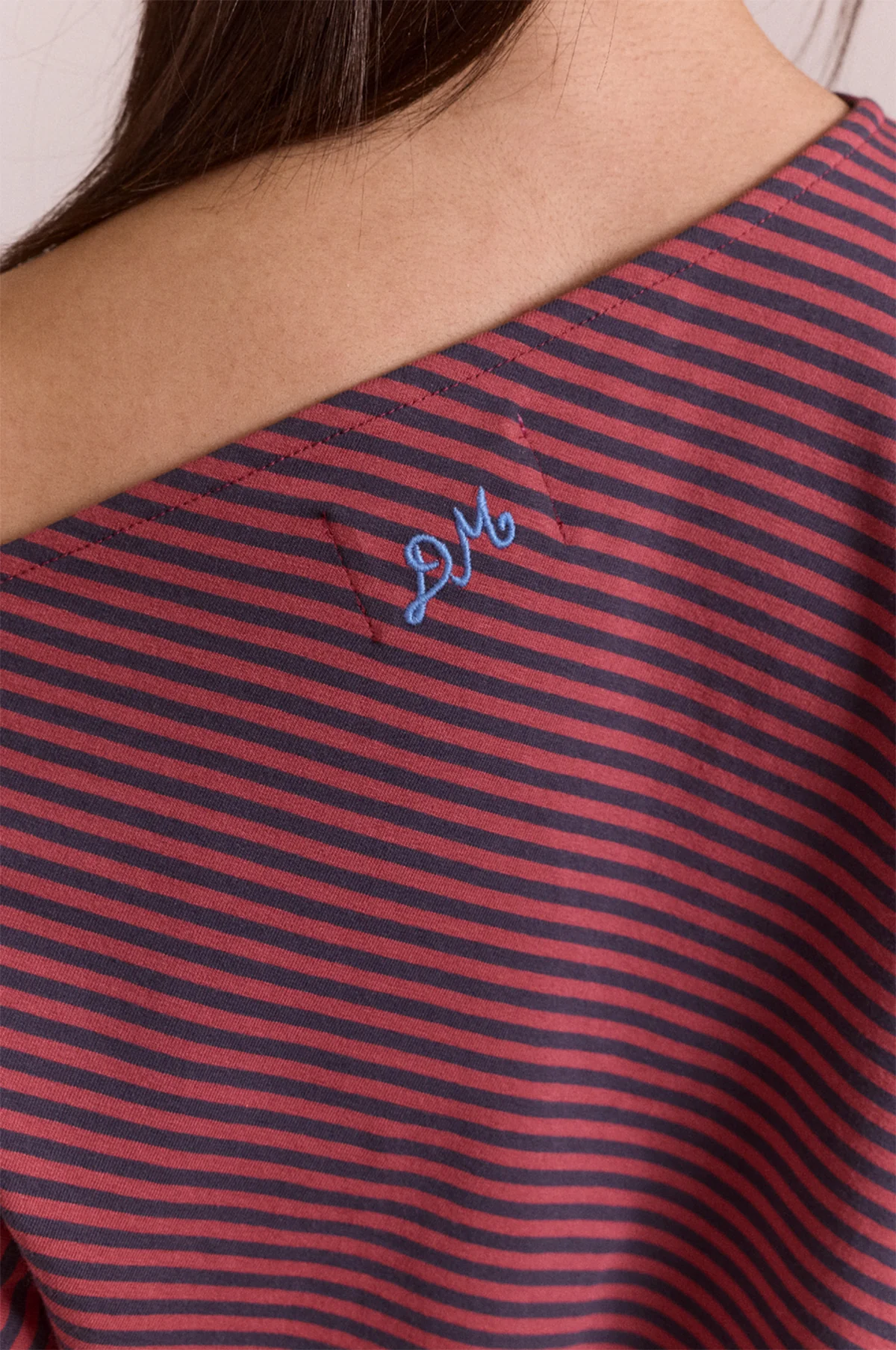 Reece Tee Red Stripe - Image 3