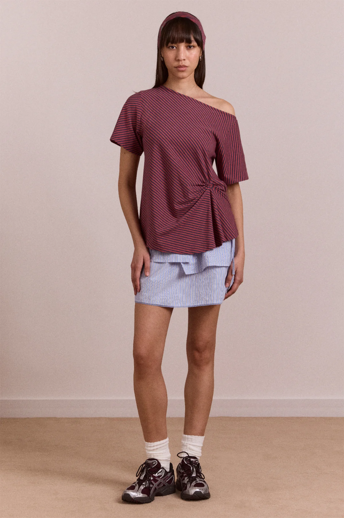 Reece Tee Red Stripe - Image 6