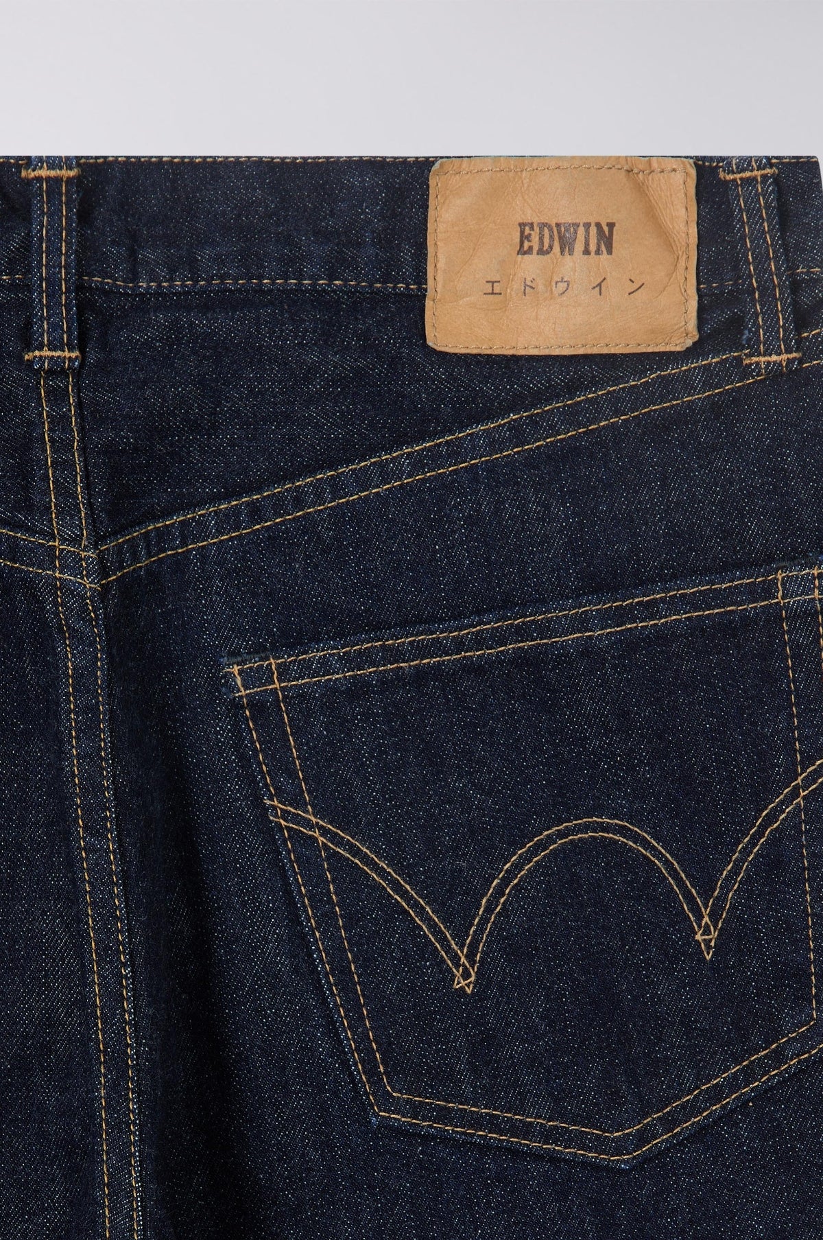 Regular Straight Kurabo 14oz Blue Rinsed L30 - Image 4