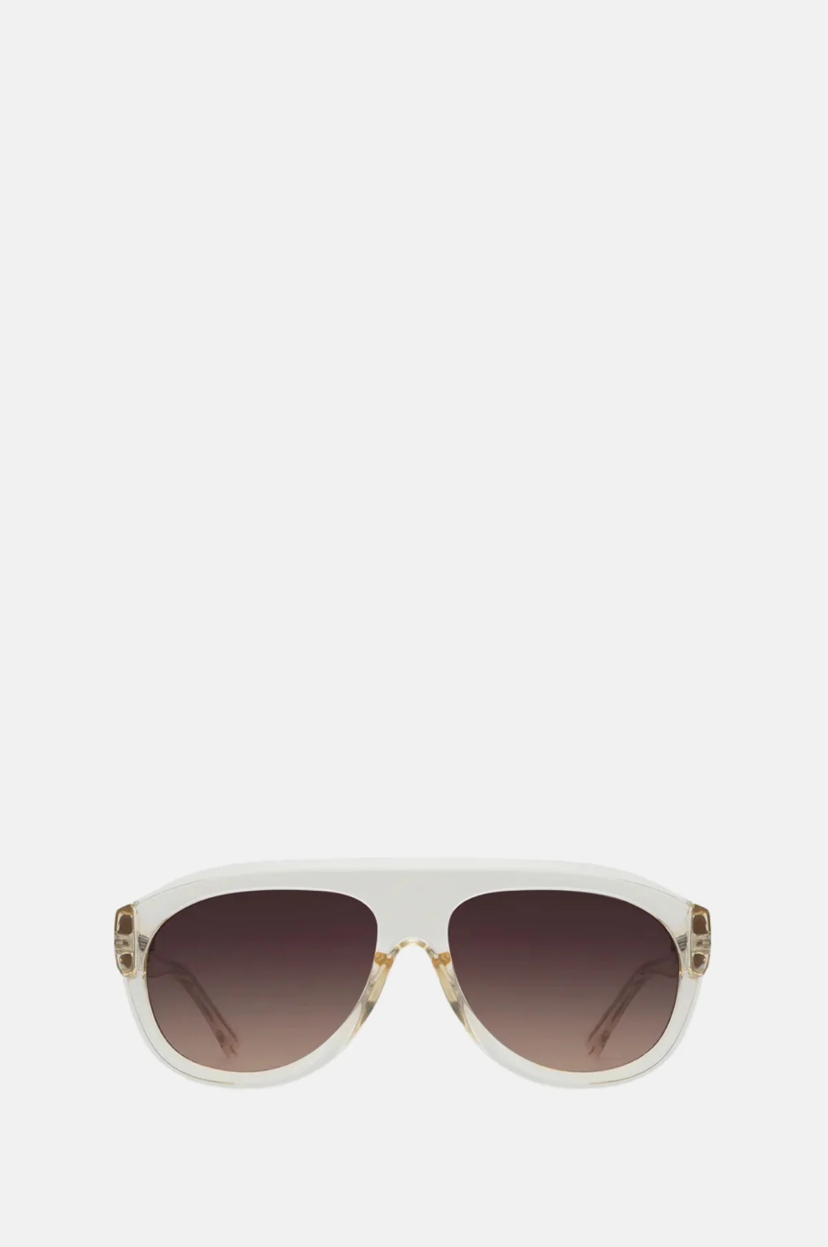 Rio Sunglasses Ecru Transparent