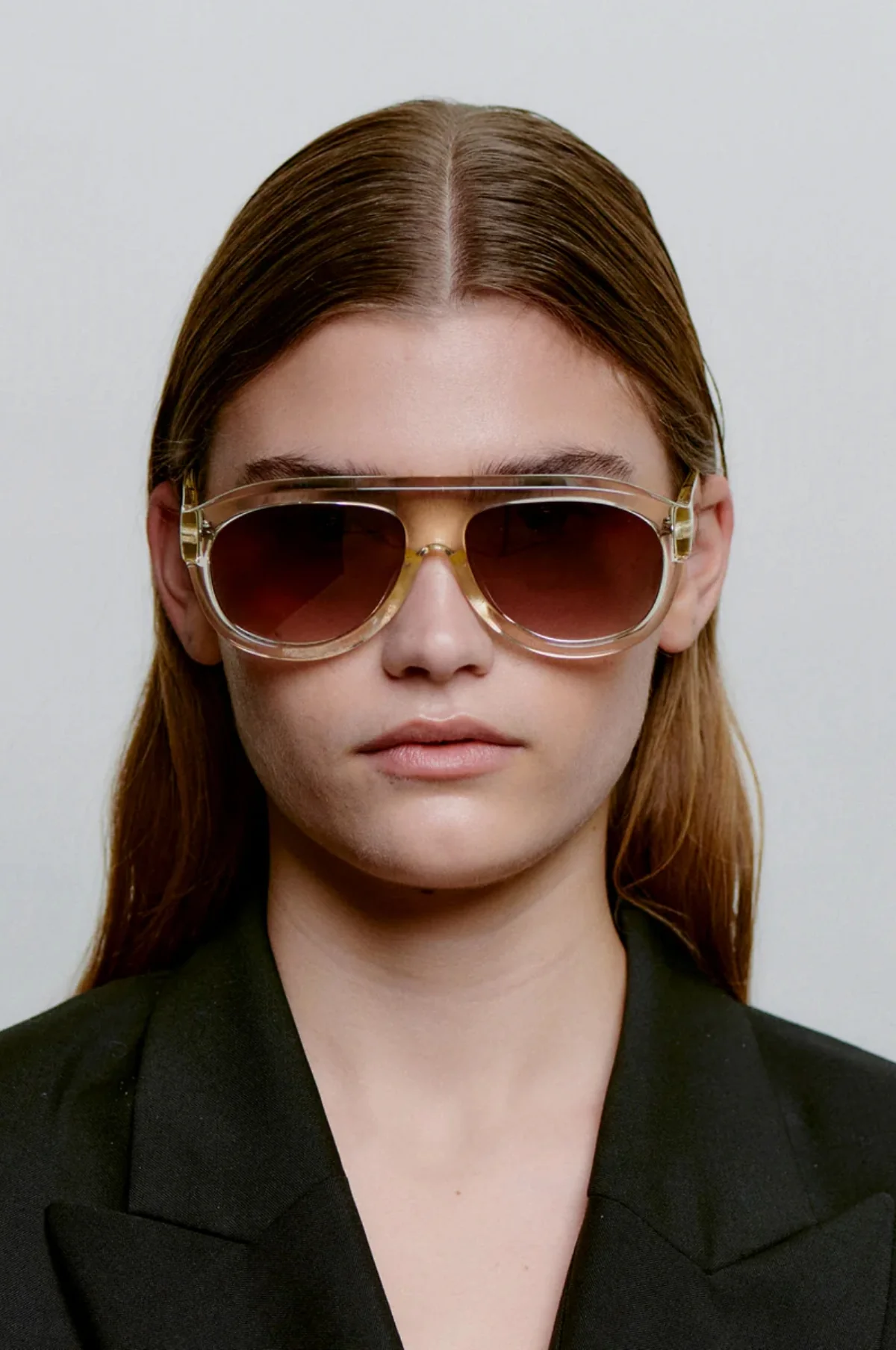 Rio Sunglasses Ecru Transparent - Image 2
