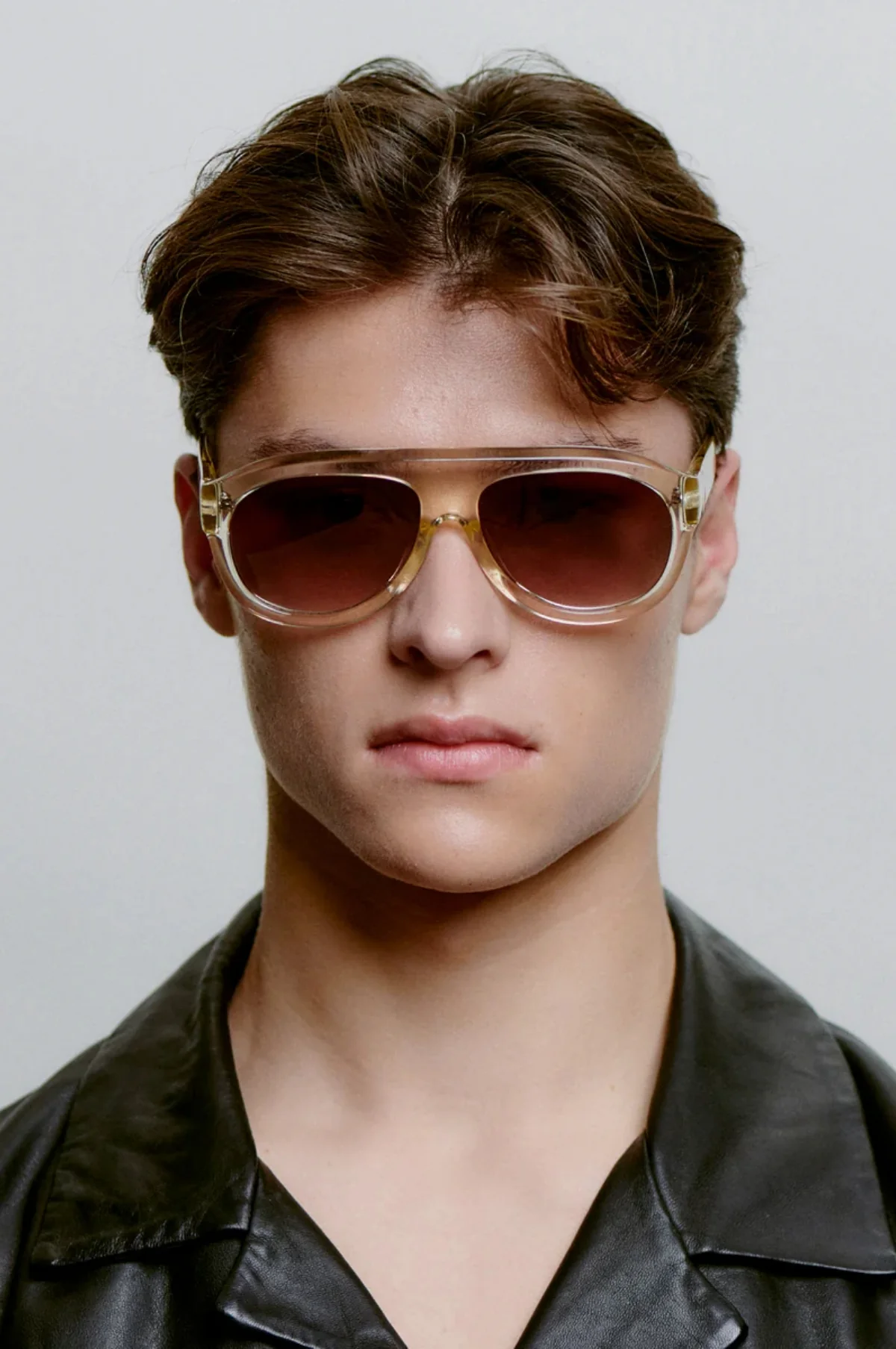 Rio Sunglasses Ecru Transparent - Image 4