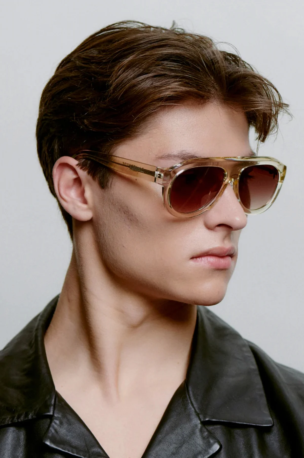 Rio Sunglasses Ecru Transparent - Image 7