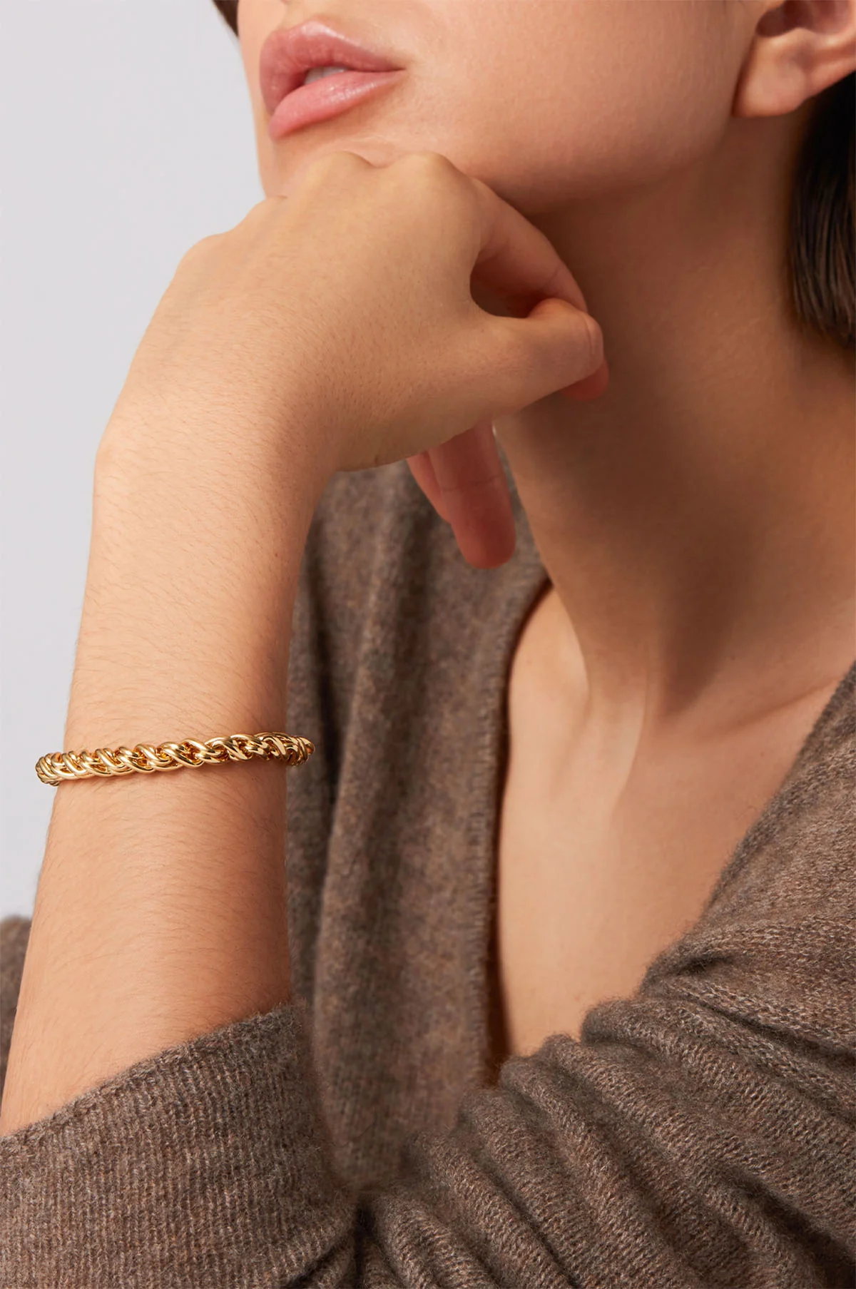 Rizzo Gold Bracelet - Image 2