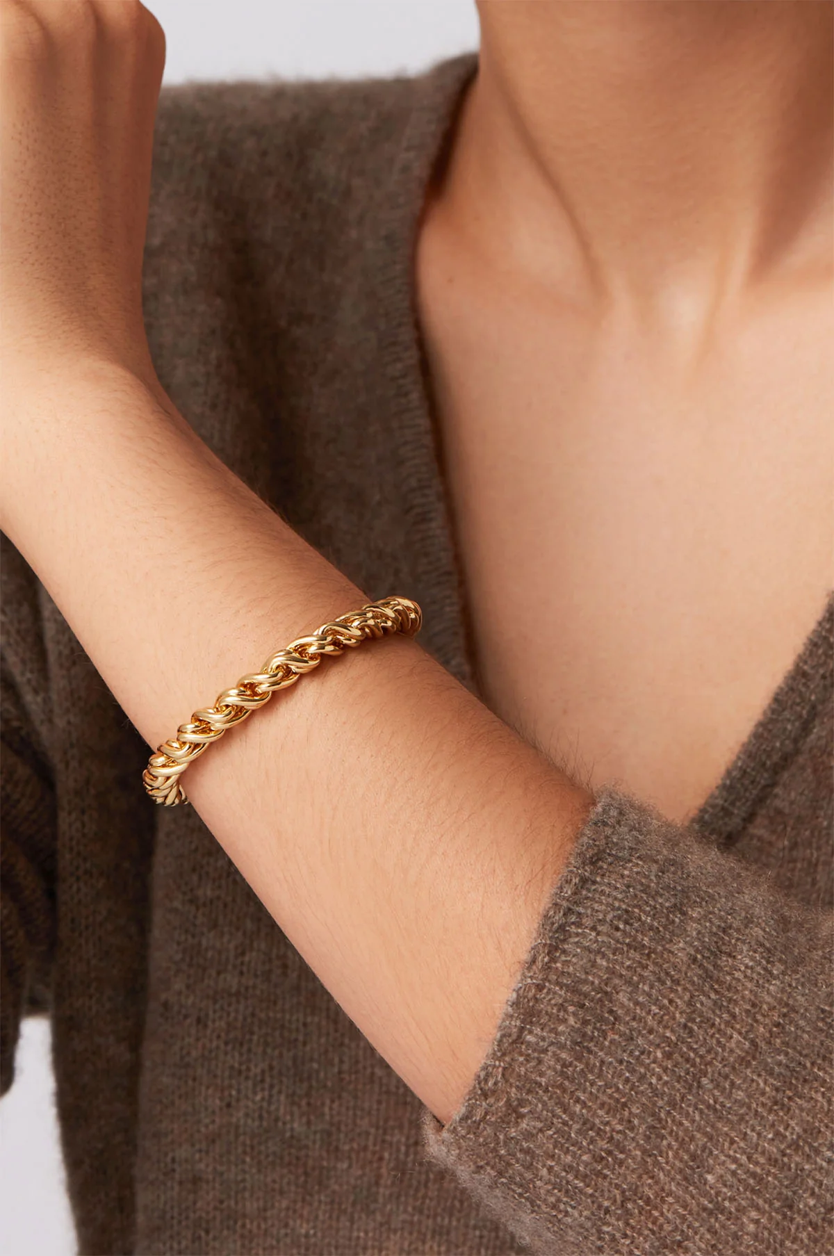 Rizzo Gold Bracelet - Image 4