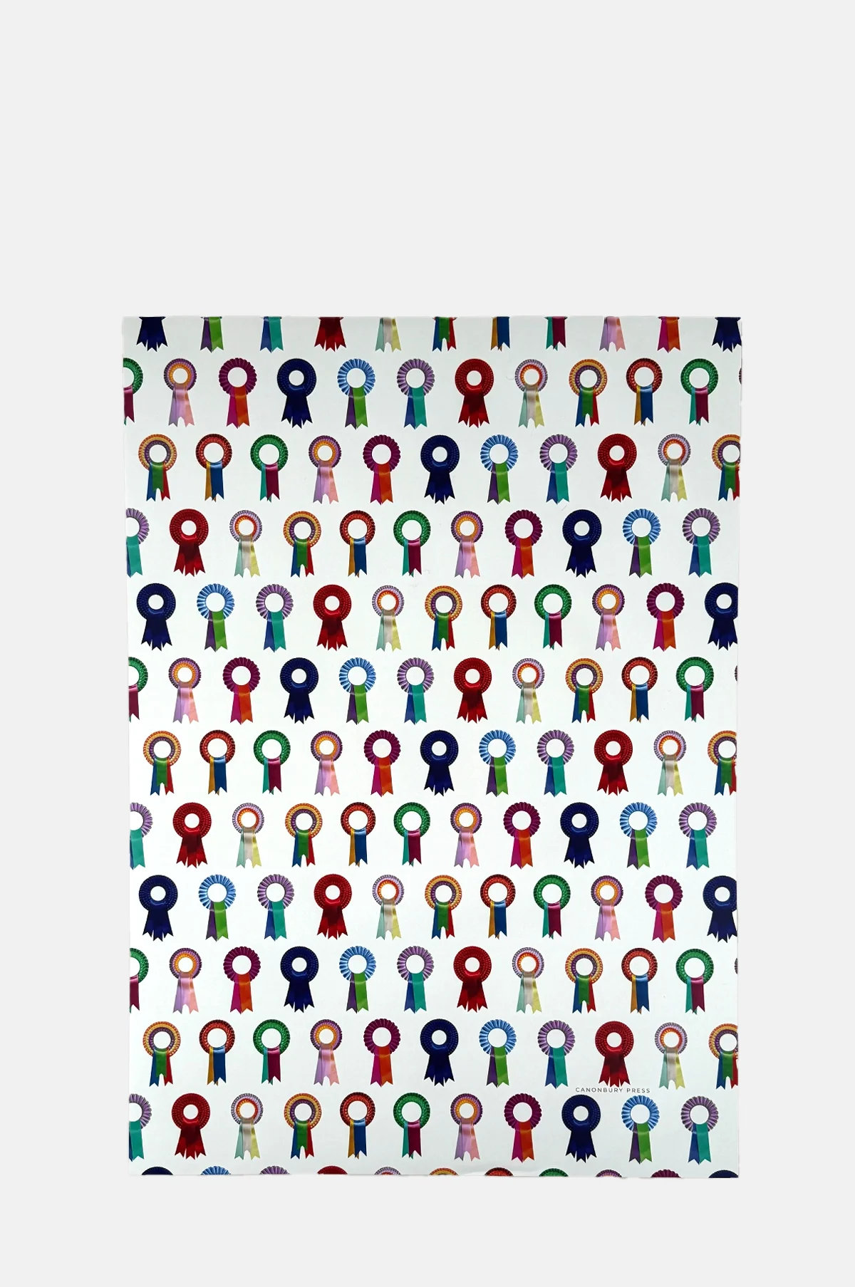 Rosettes Wrapping Paper Set of 3 Sheets - Image 2