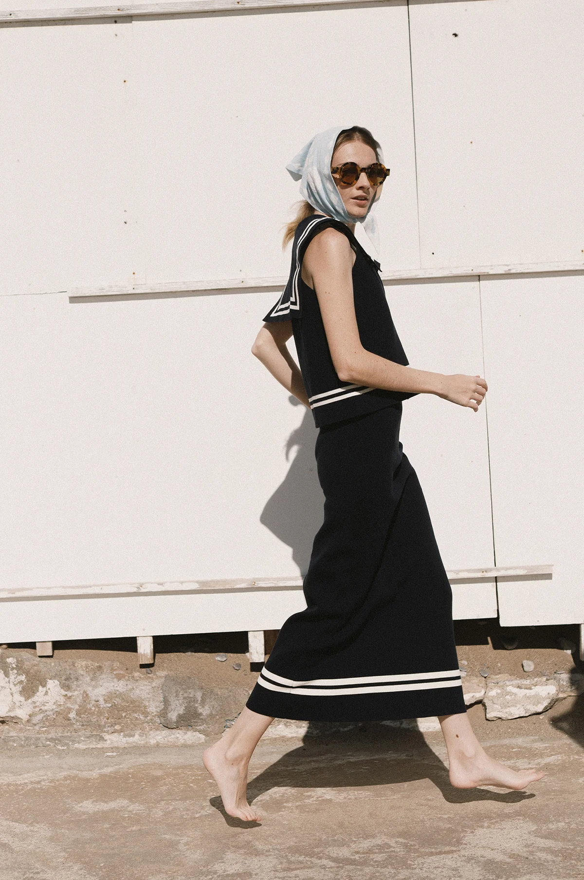 Sailor Vest Navy - Image 5