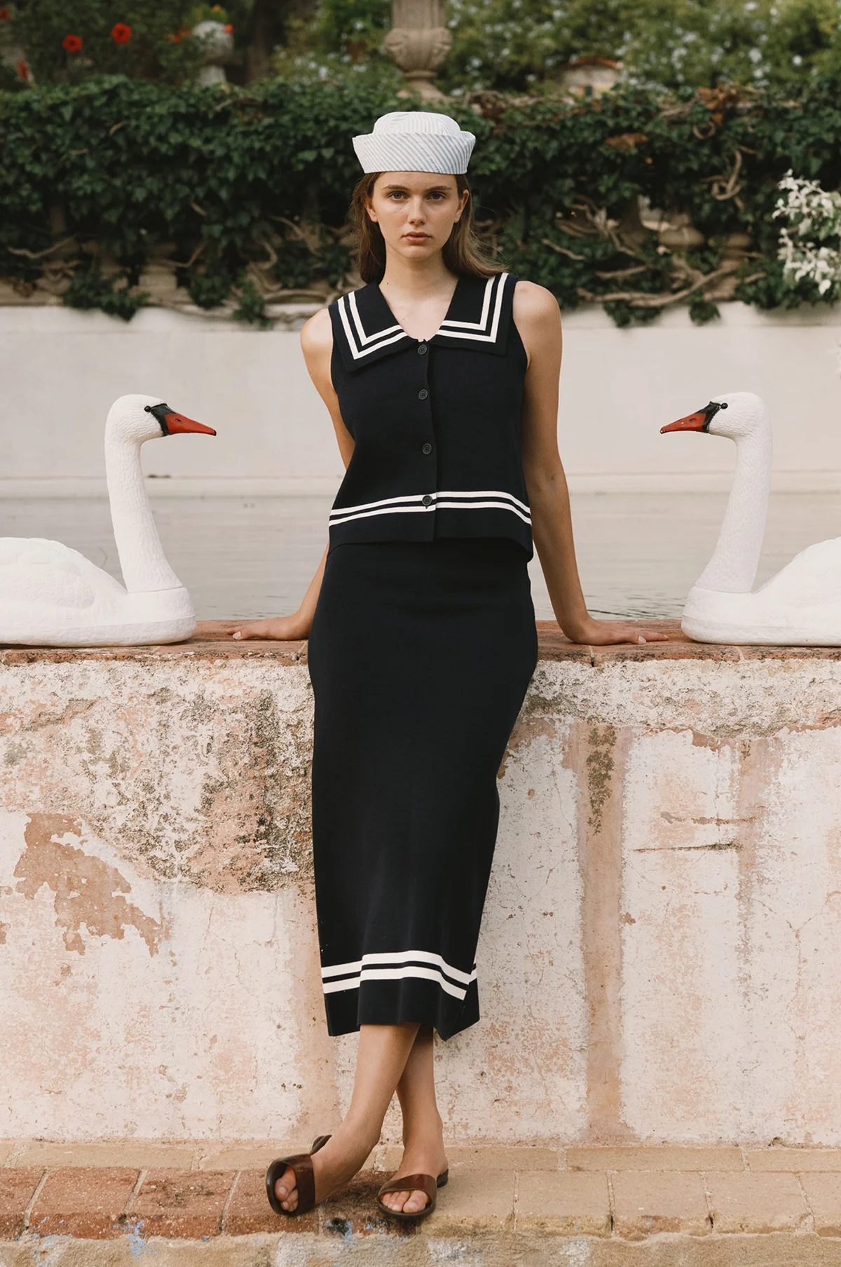 Sailor Vest Navy - Image 6