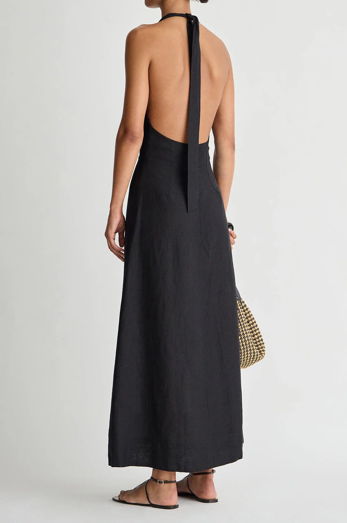 Salome Halter Maxi Black - Image 3