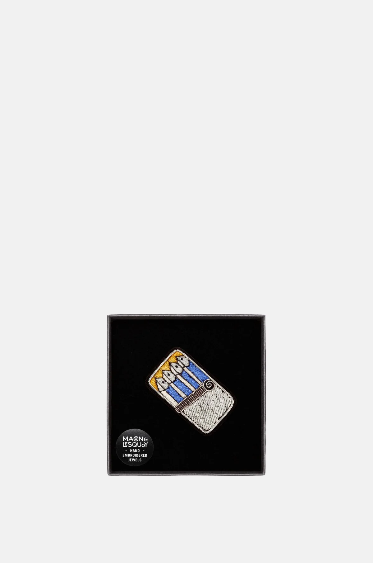 Sardine Tin Brooch - Image 2