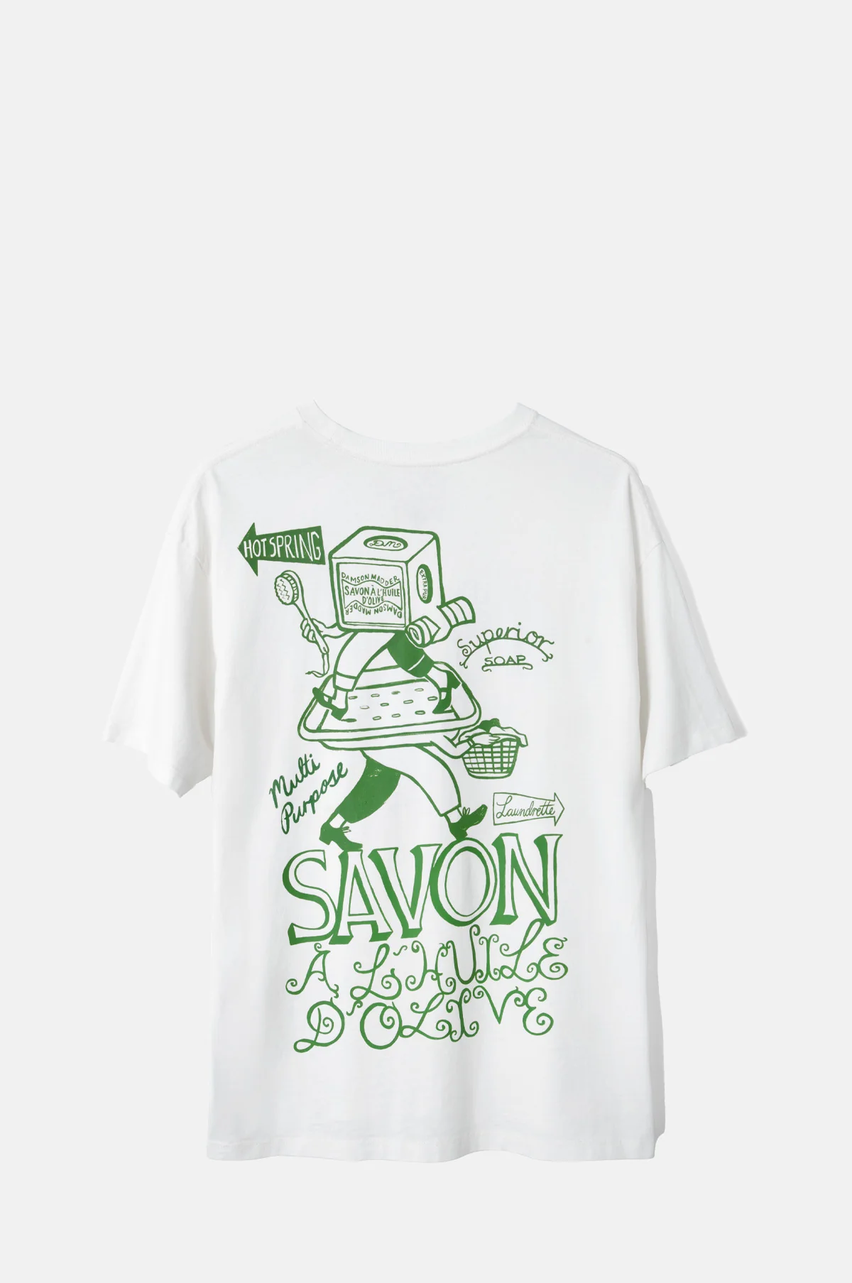 Savon Graphic Tee White - Image 3