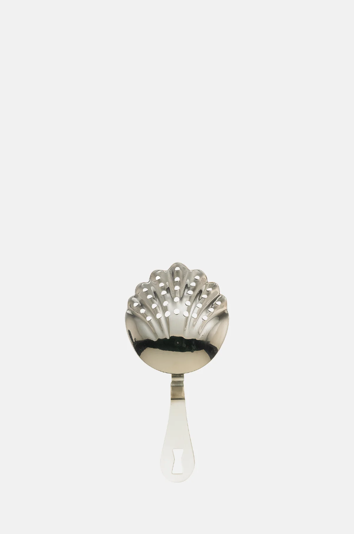 Scalloped Julep Strainer Stainless - Image 2