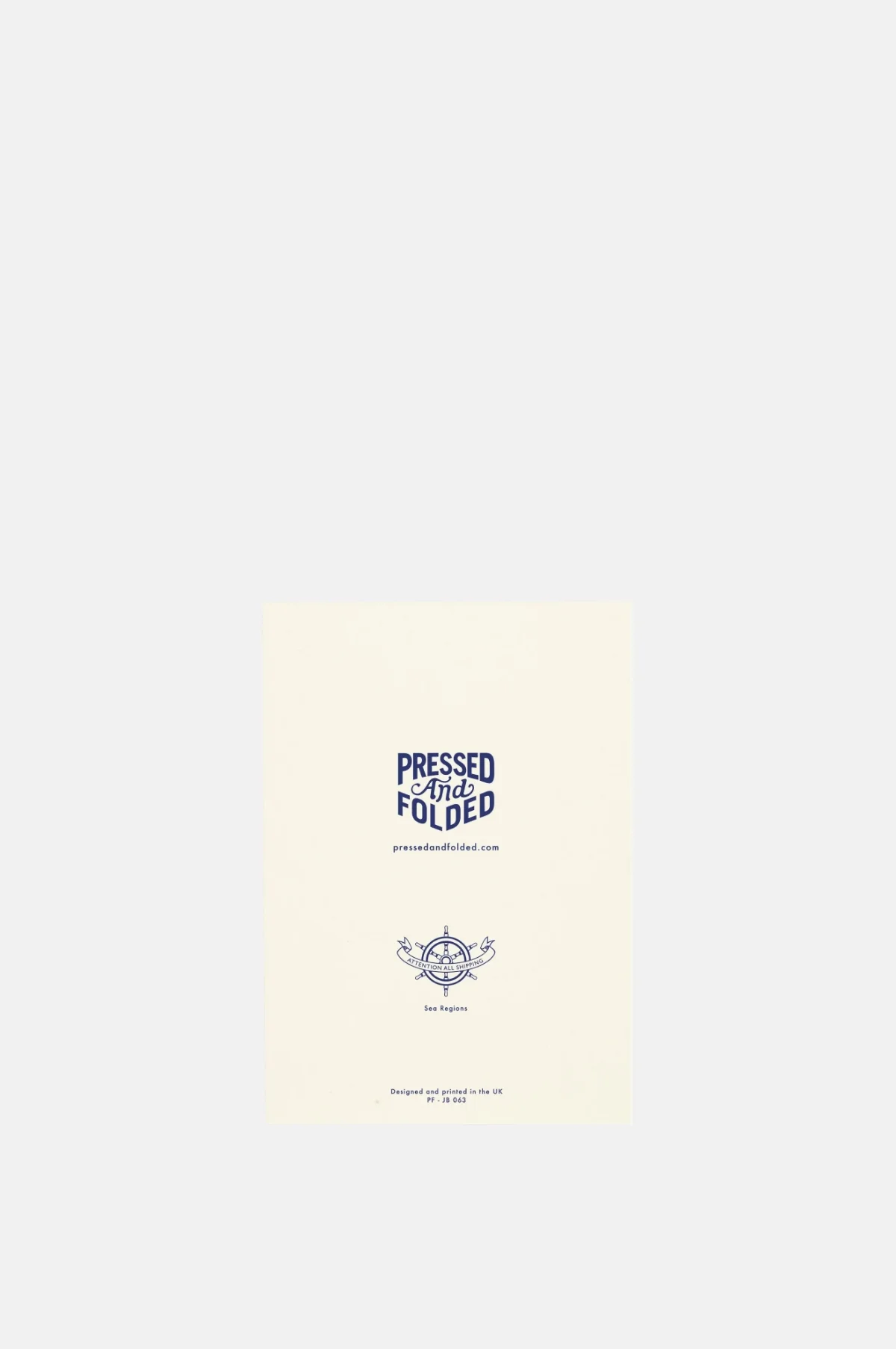Sea Regions Greeting Card - Image 2