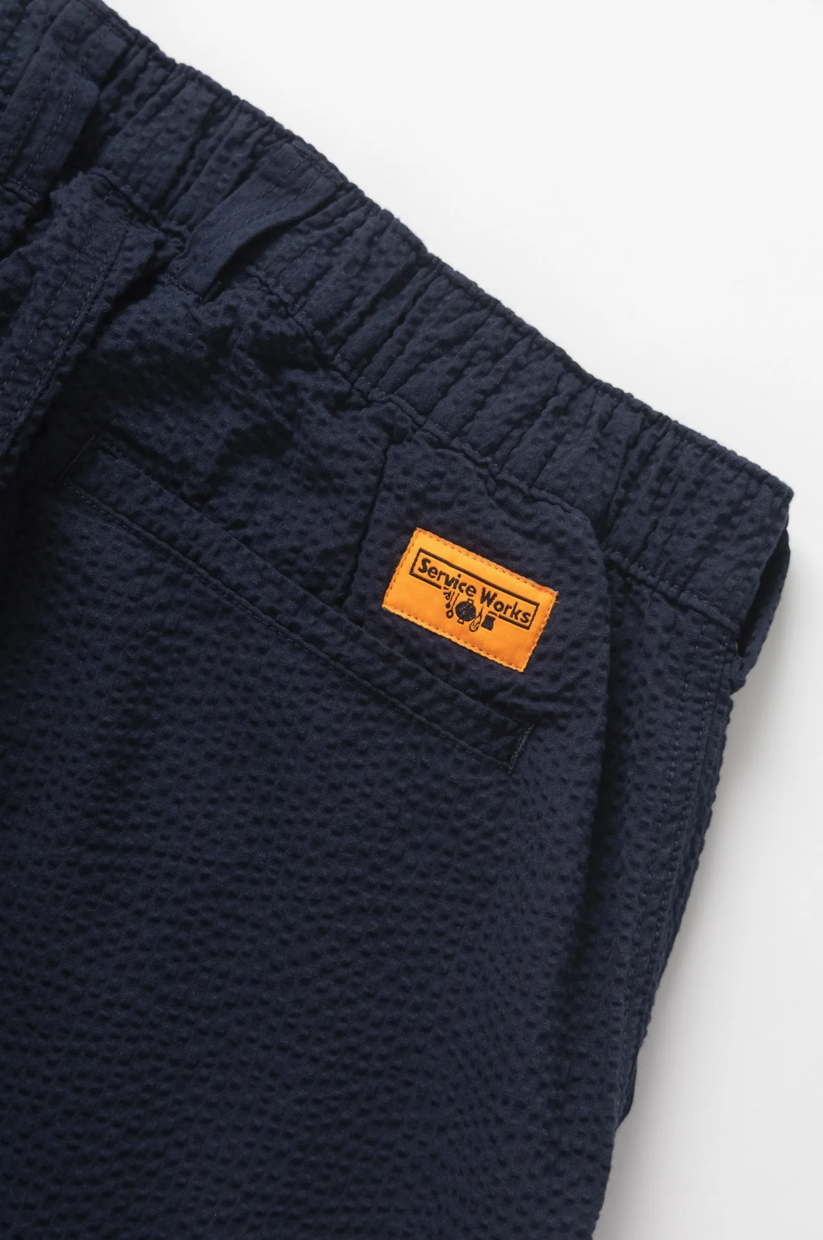 Seersucker Waiter Pants Dark Navy - Image 6