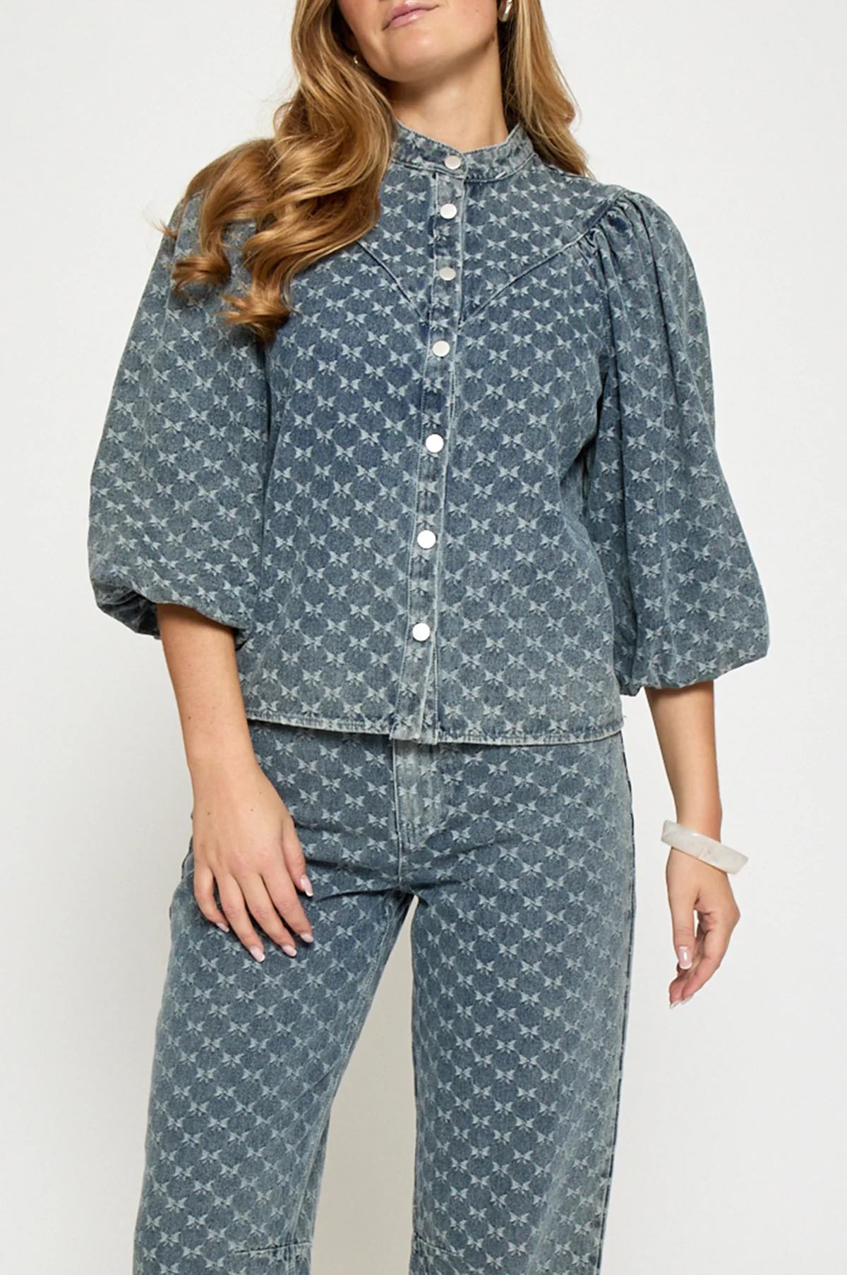 Sienne Shirt Light Denim - Image 4