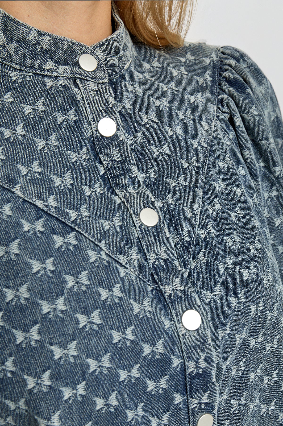Sienne Shirt Light Denim - Image 5