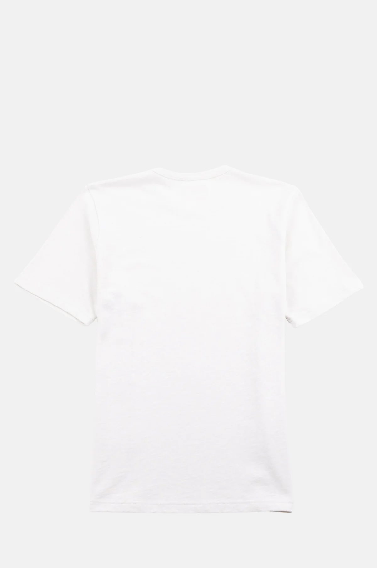 Slub Embroidered T-Shirt Off White - Image 4