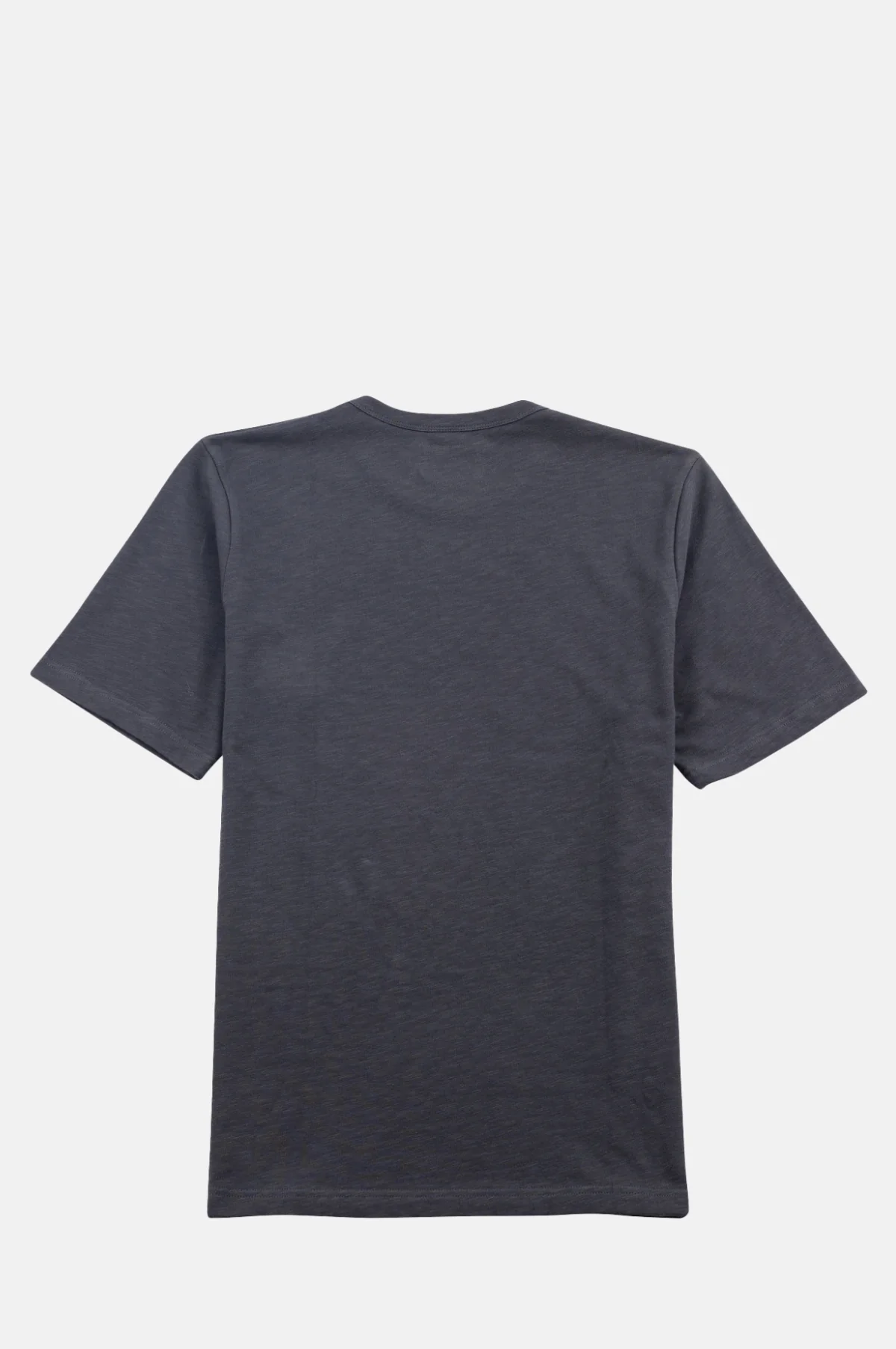 Slub Embroidered T-Shirt Soft Black - Image 4