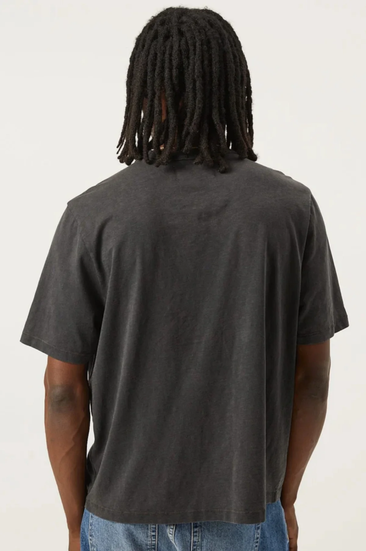 Slub Tee Black - Image 4