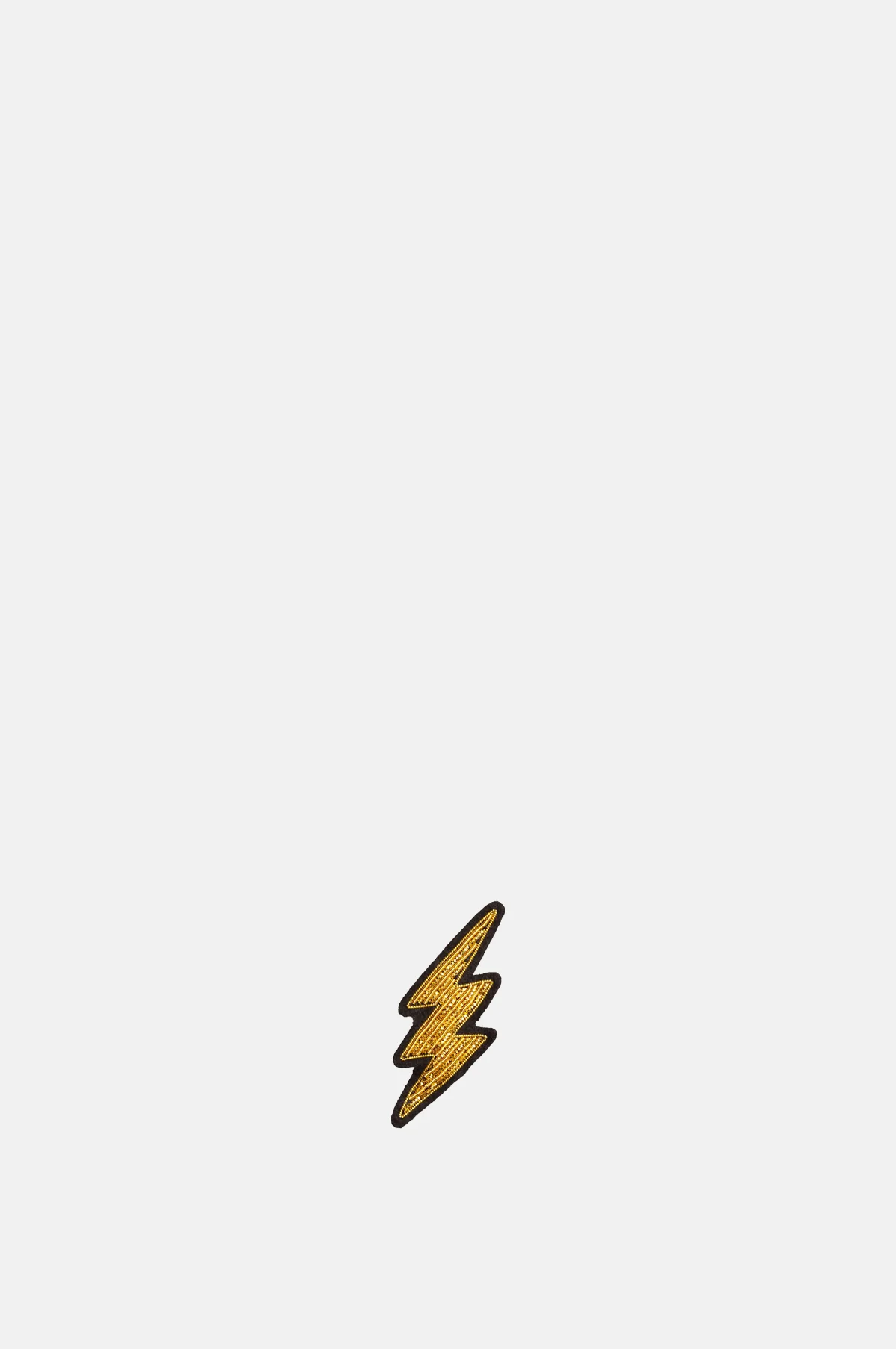 Small Golden Lightning Brooch
