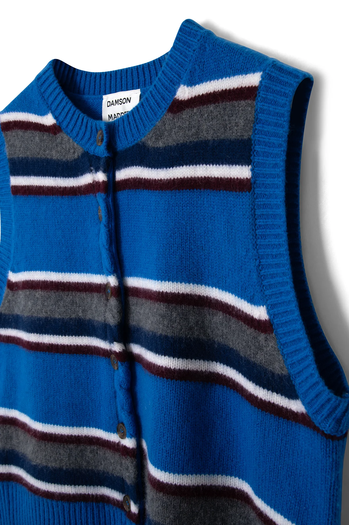 Sofie Vest Blue Stripe - Image 5