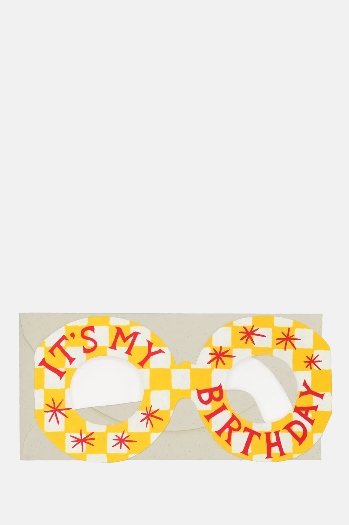 It's My Birthday Glasses Card
