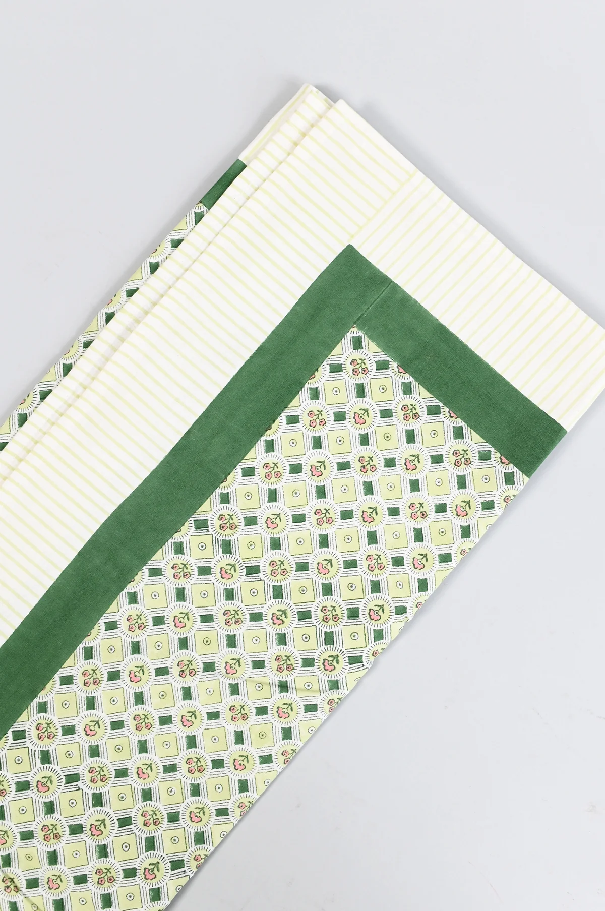 Spring Bloom Green Tablecloth - Image 4