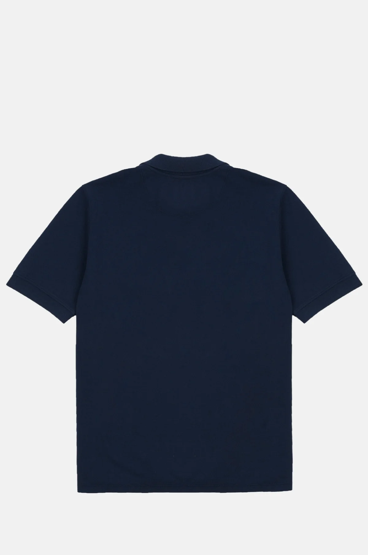 SS Washed Pique Polo Navy - Image 4
