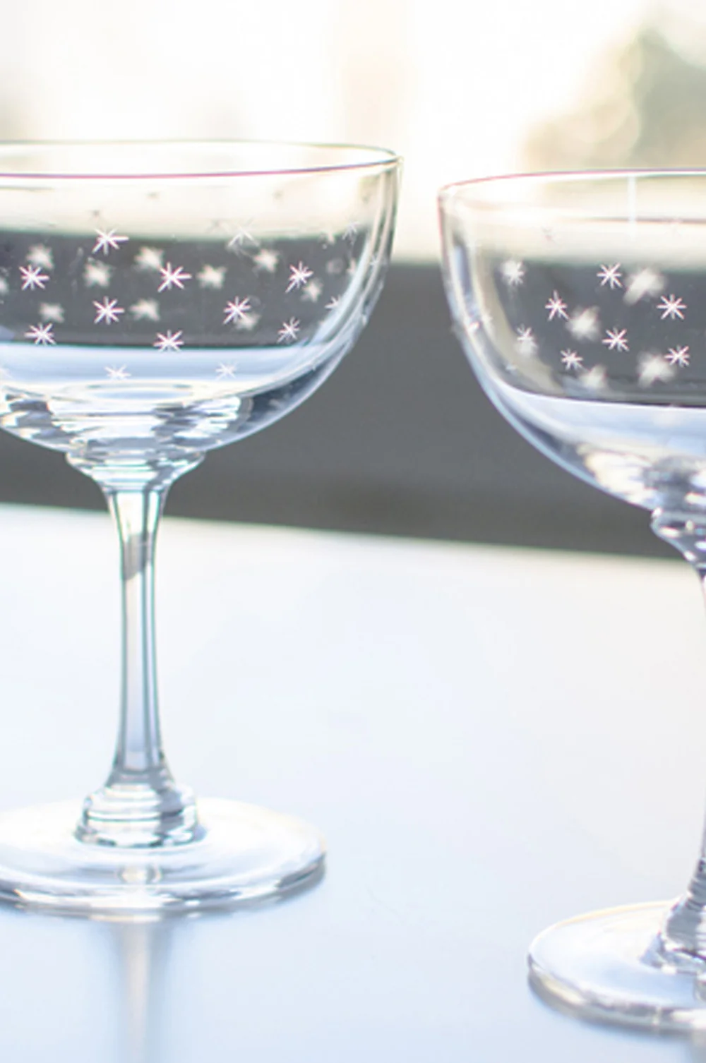 Stars Champagne Saucer Set - Image 2