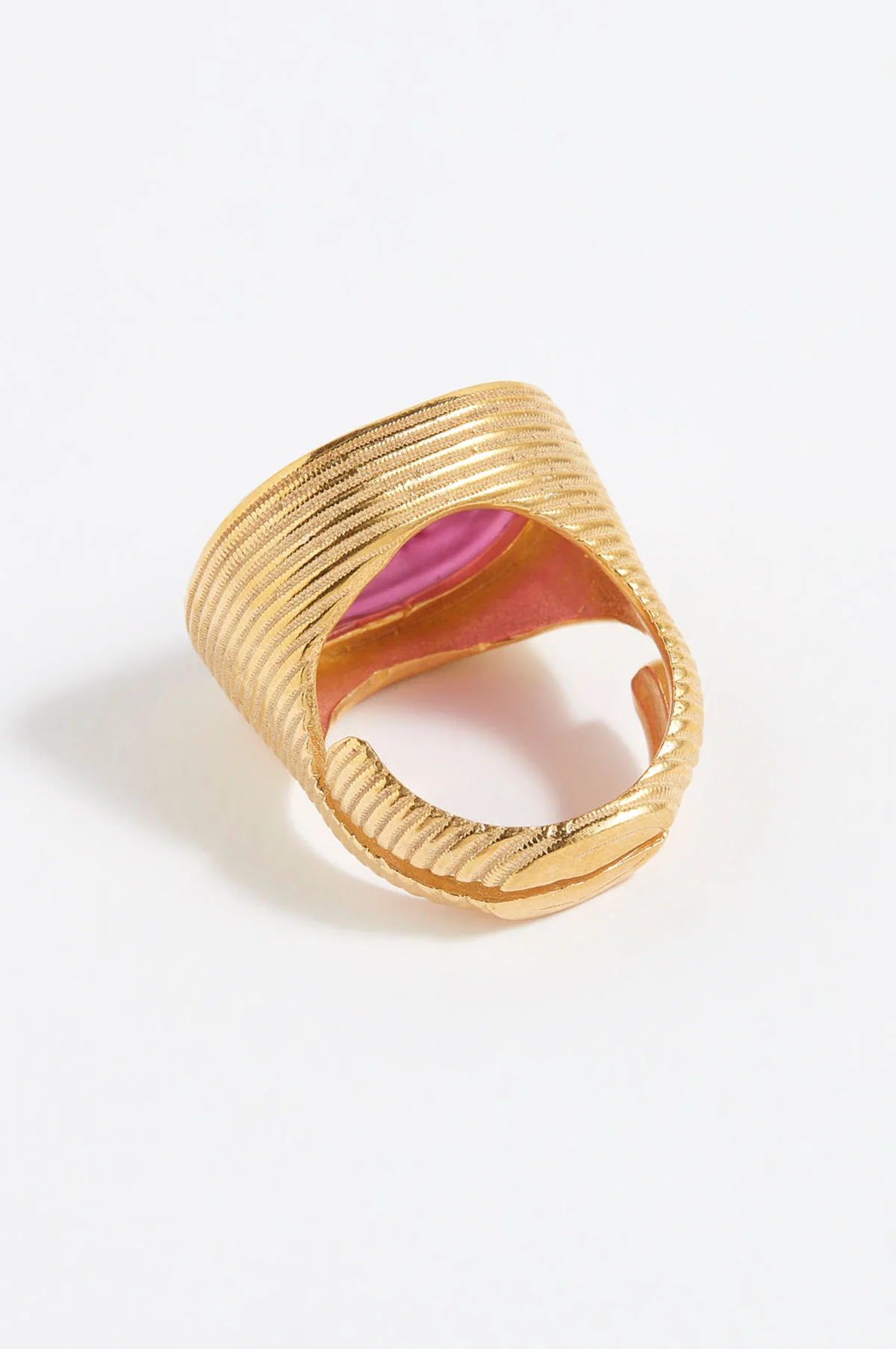 Strength Talisman Ring Magenta - Image 3