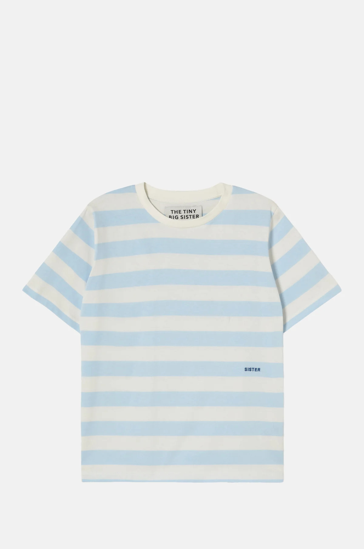 Striped Tee Pretty Blue