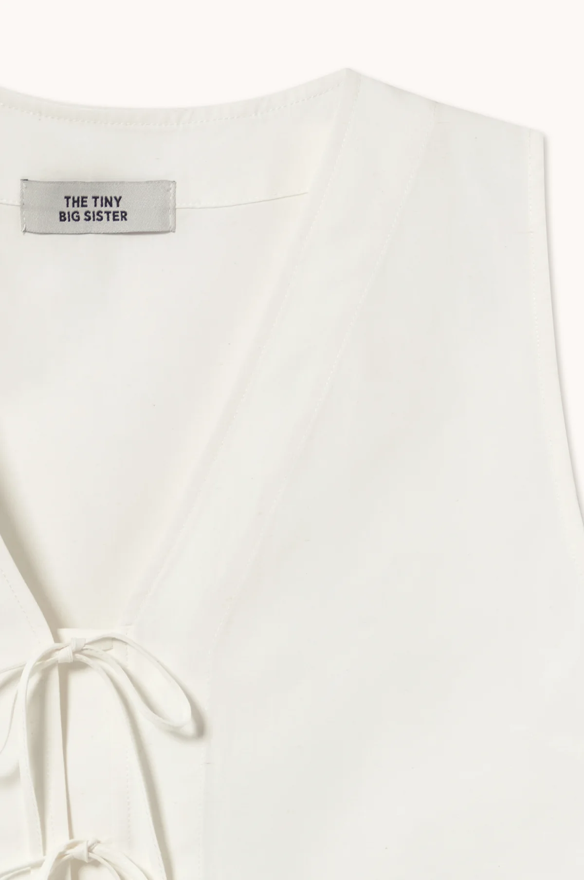 Stripes Vest Off-White - Image 6