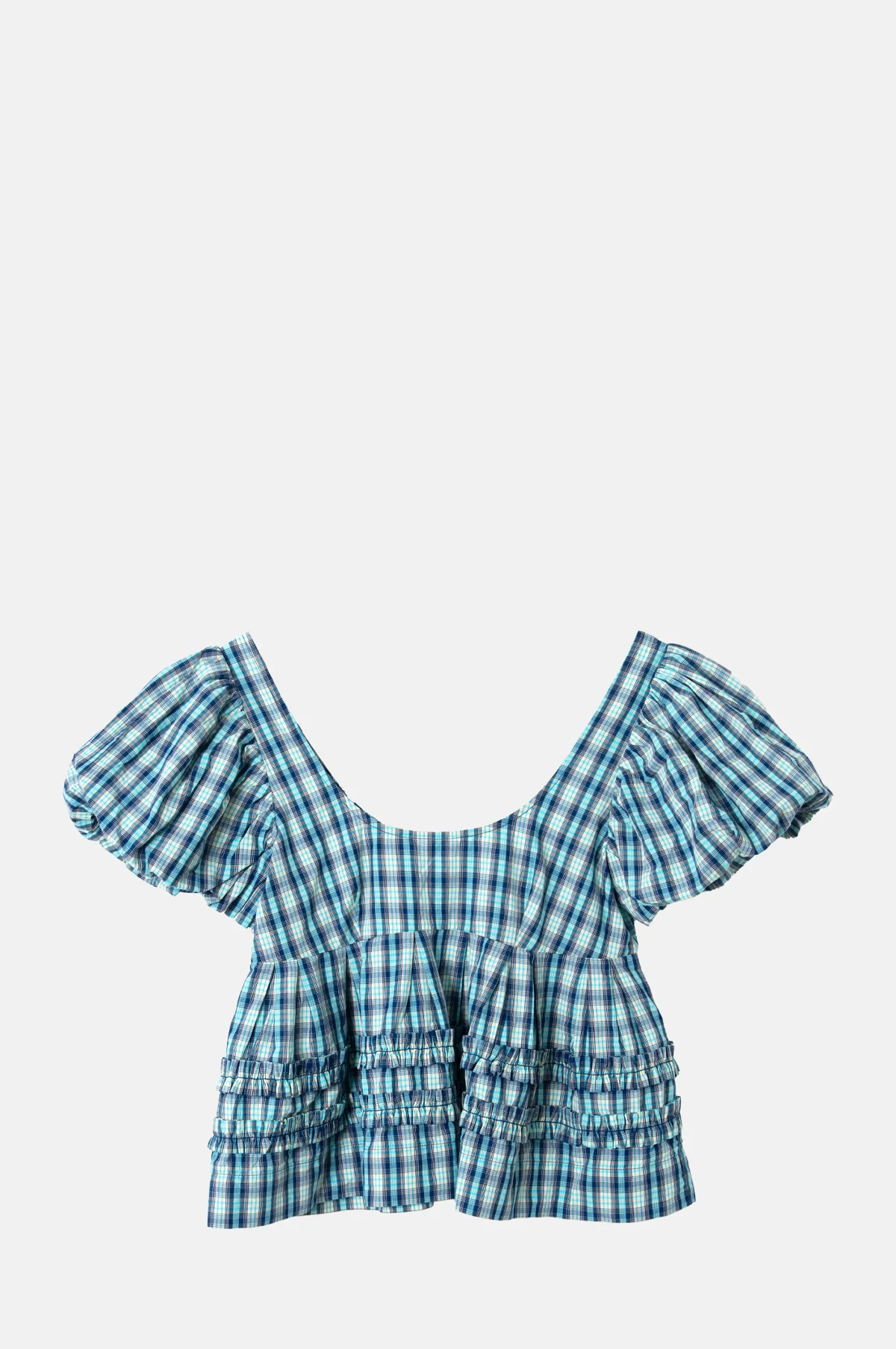 Summer Joy Blouse Tomboy Check - Image 13